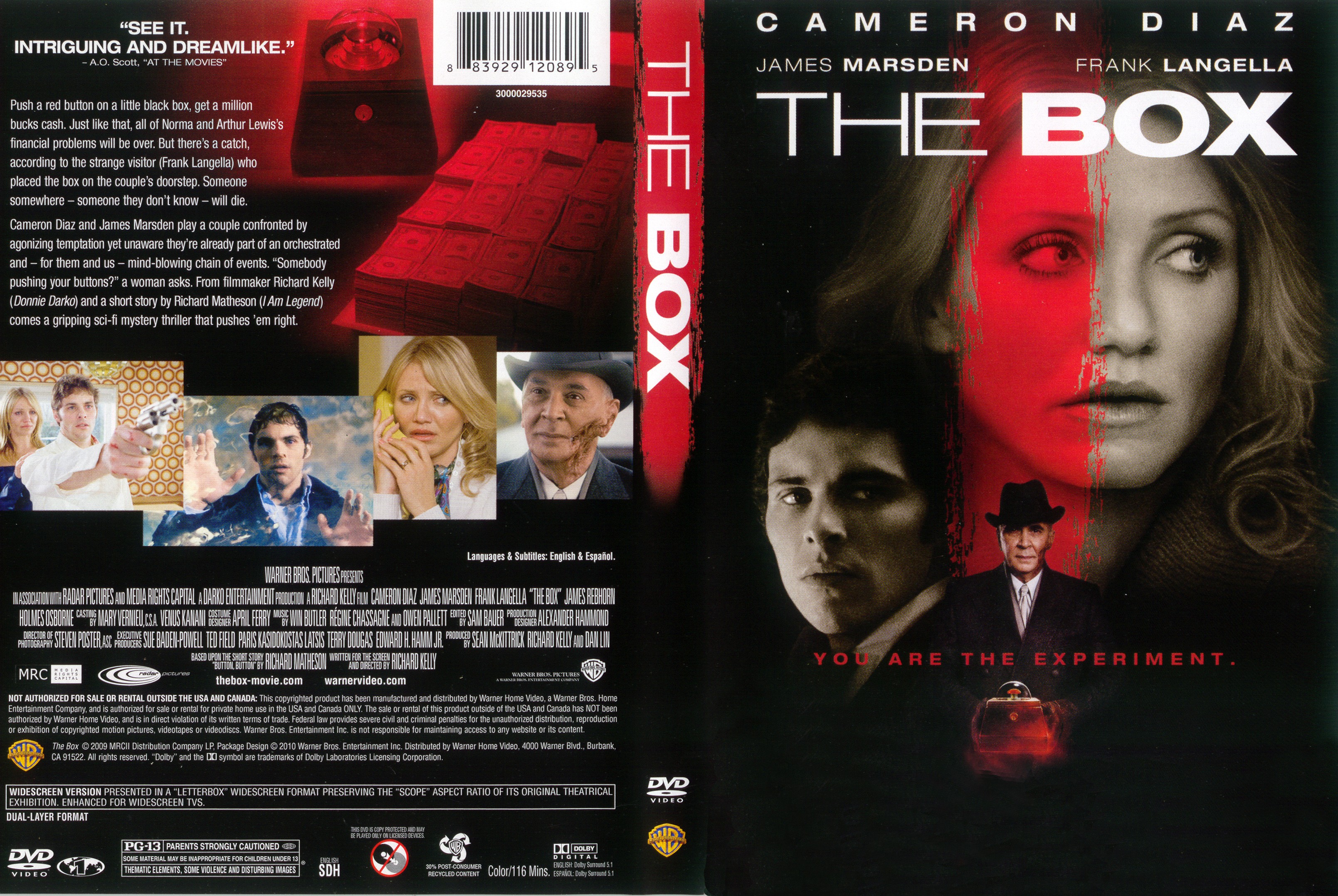 The Box 2009 Official Trailer - Cameron Diaz - YouTube