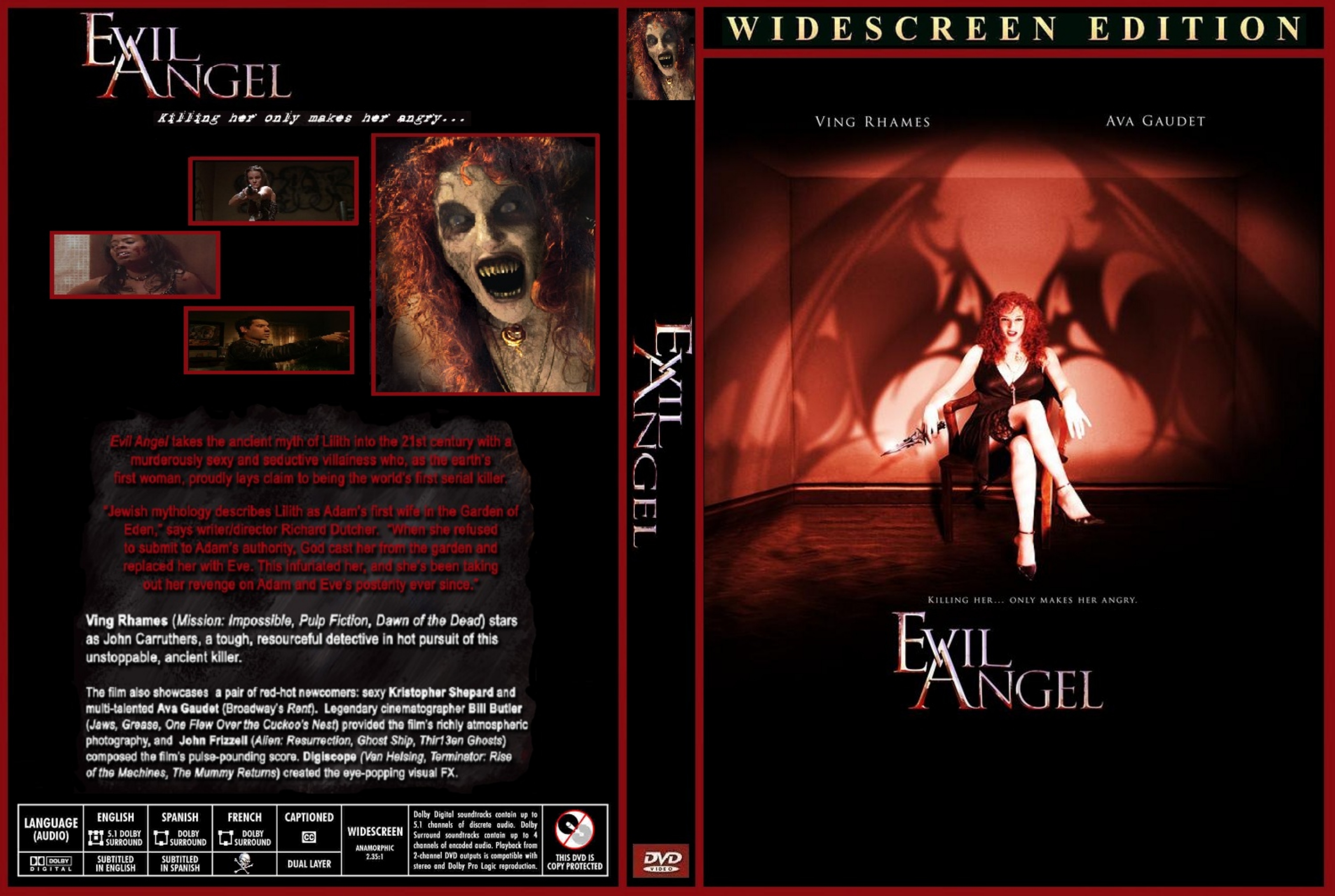 Coversboxsk Evil Angel 2009 High Quality Dvd Blueray Movie 