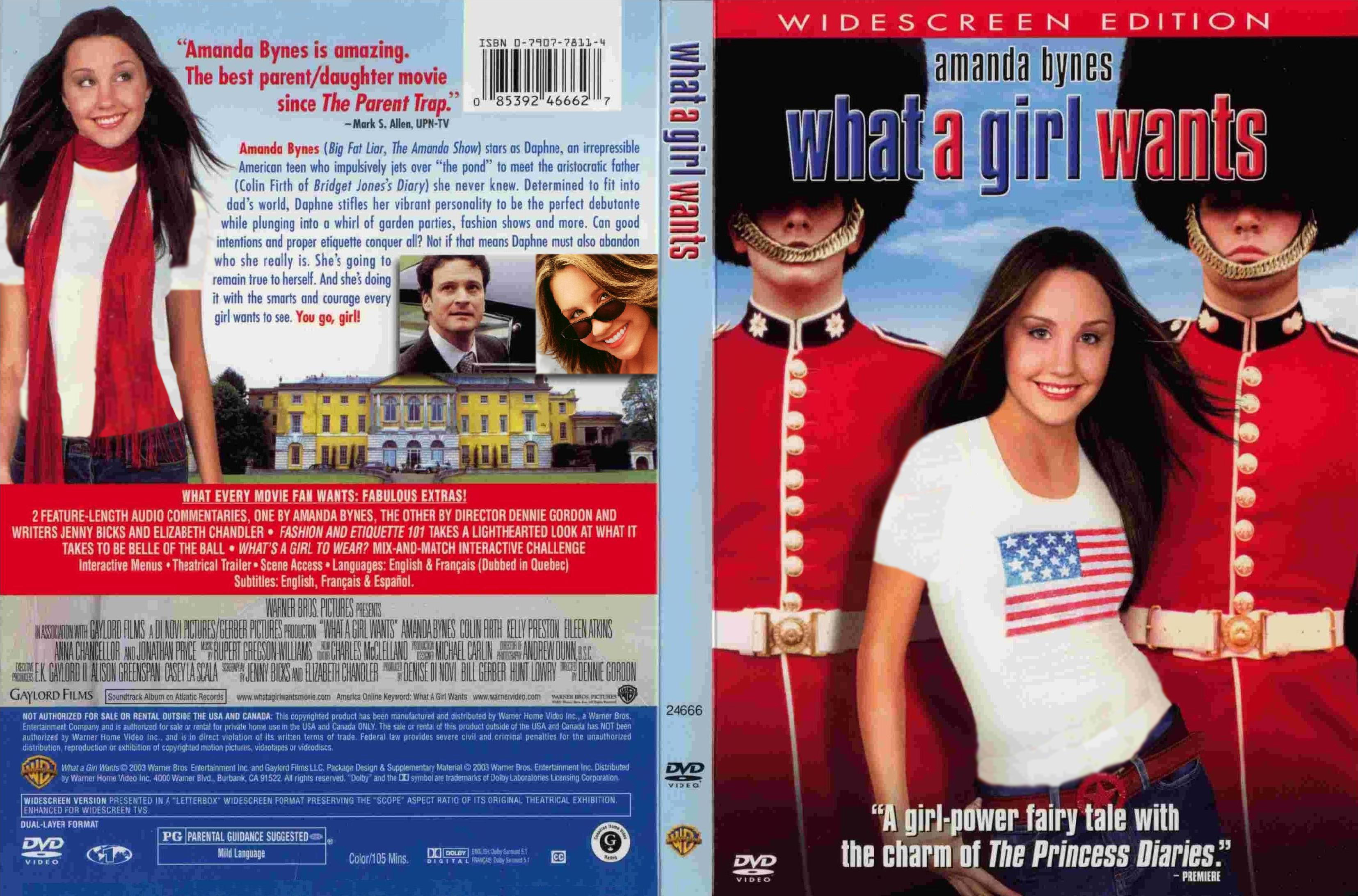 COVERS BOX SK What A Girl Wants High Quality DVD Blueray Movie