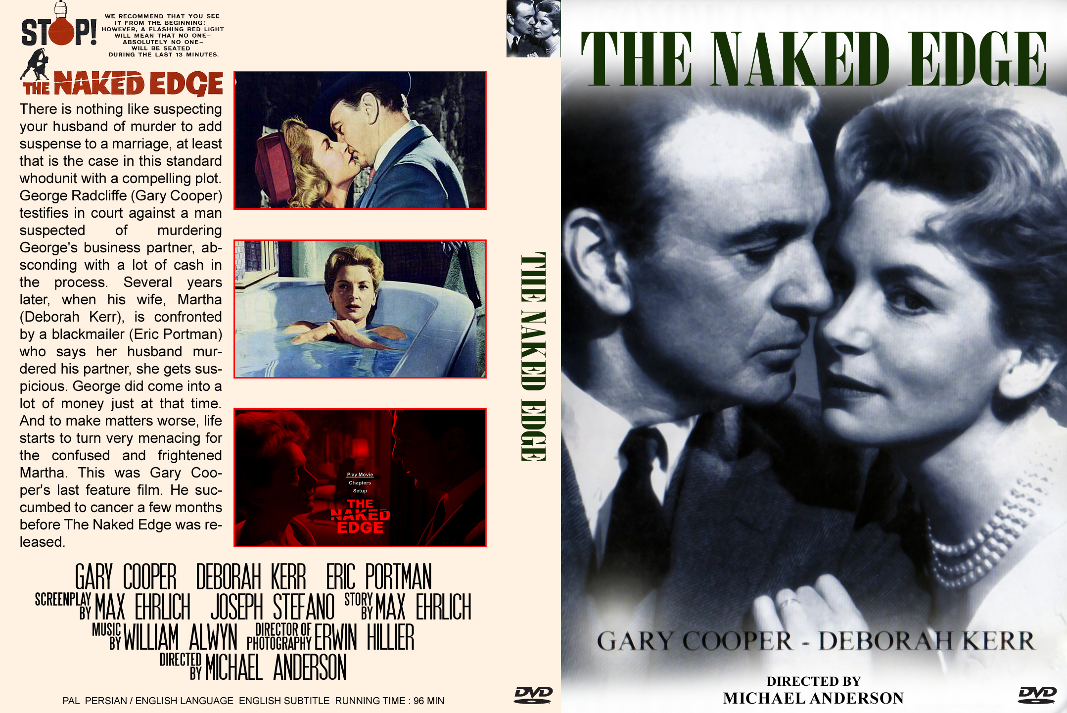 COVERS BOX SK Naked Edge The 1961 High Quality DVD Blueray