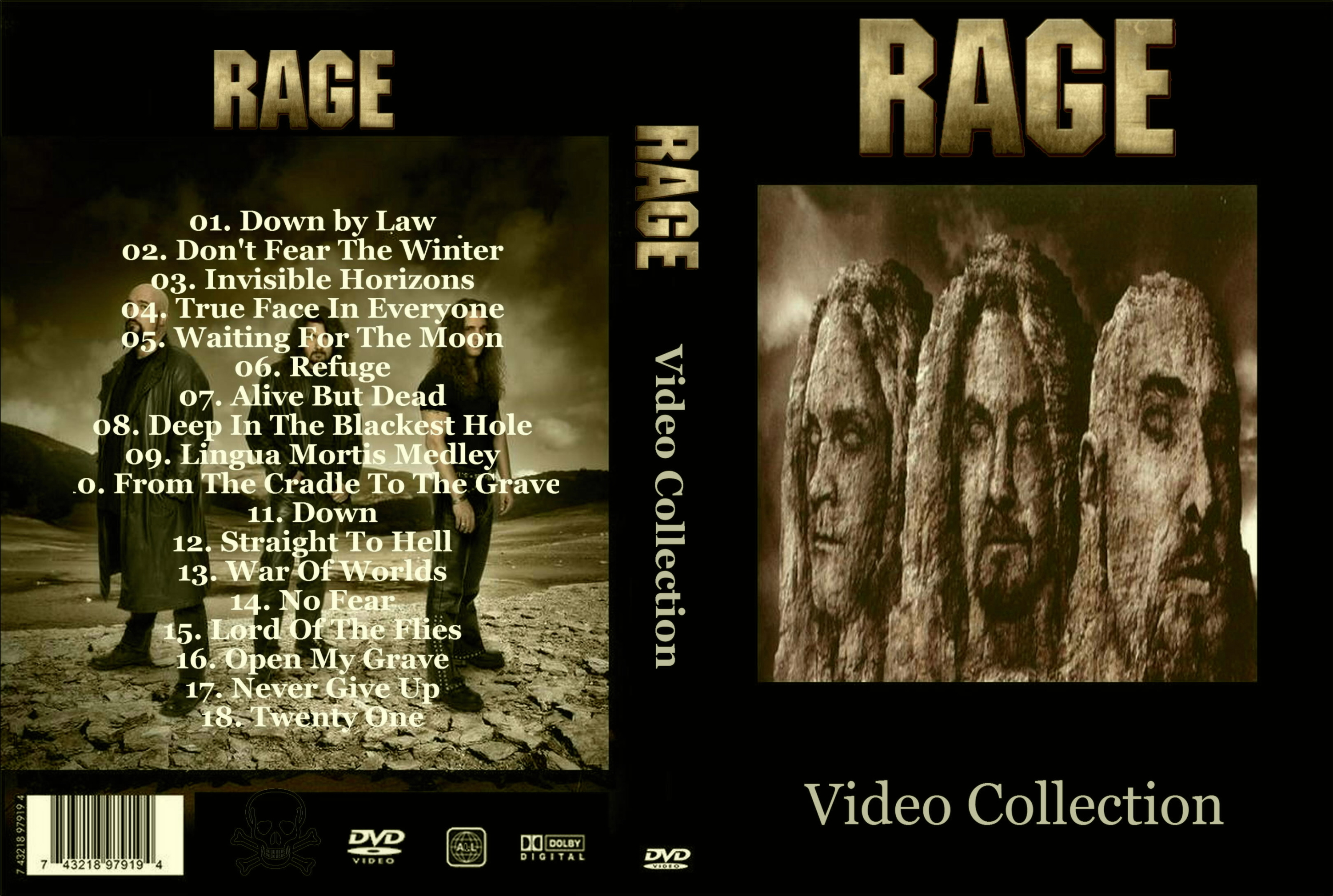 Coversboxsk Rage Video Collection 2013 High Quality Dvd
