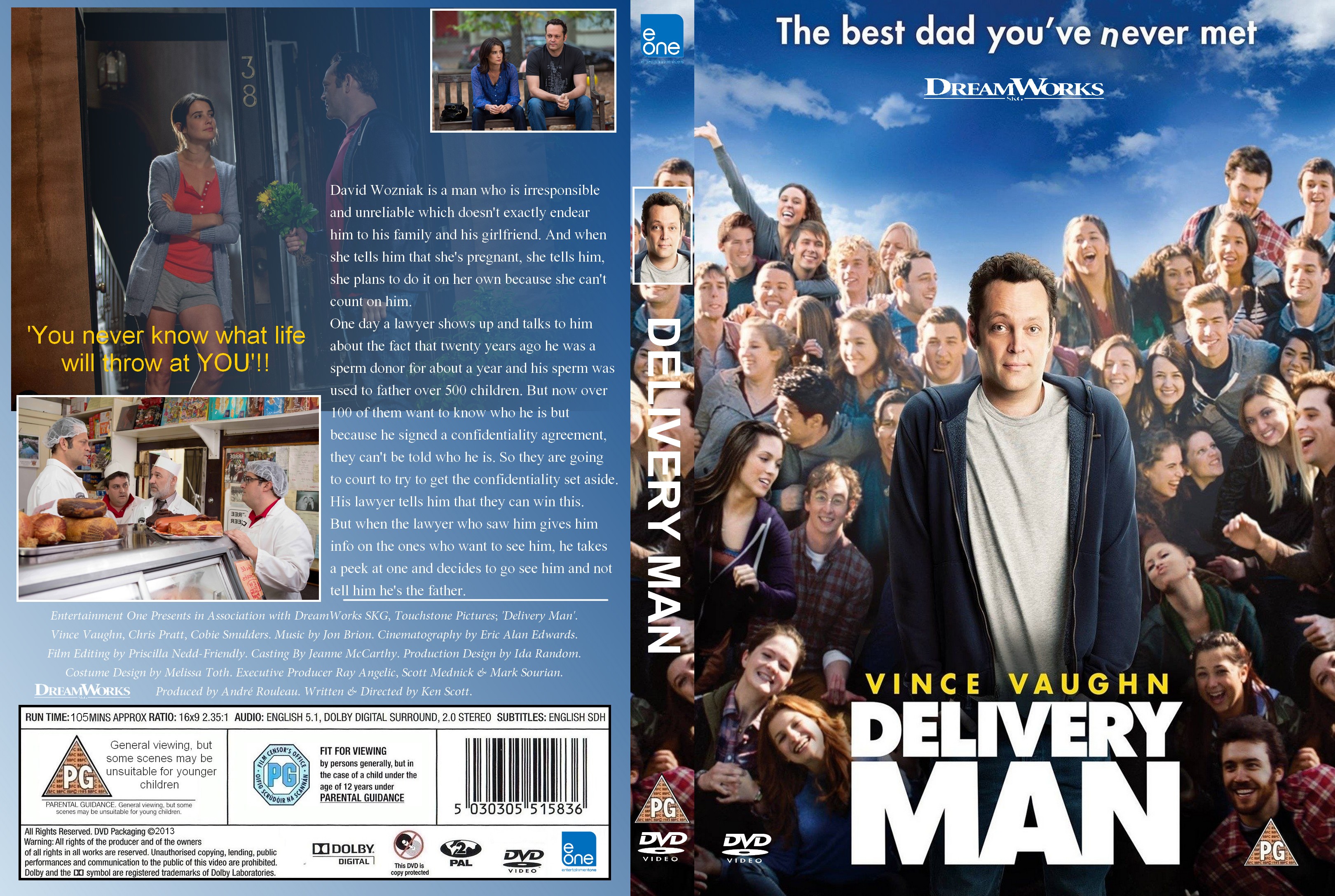 delivery man 2022 dvd cover