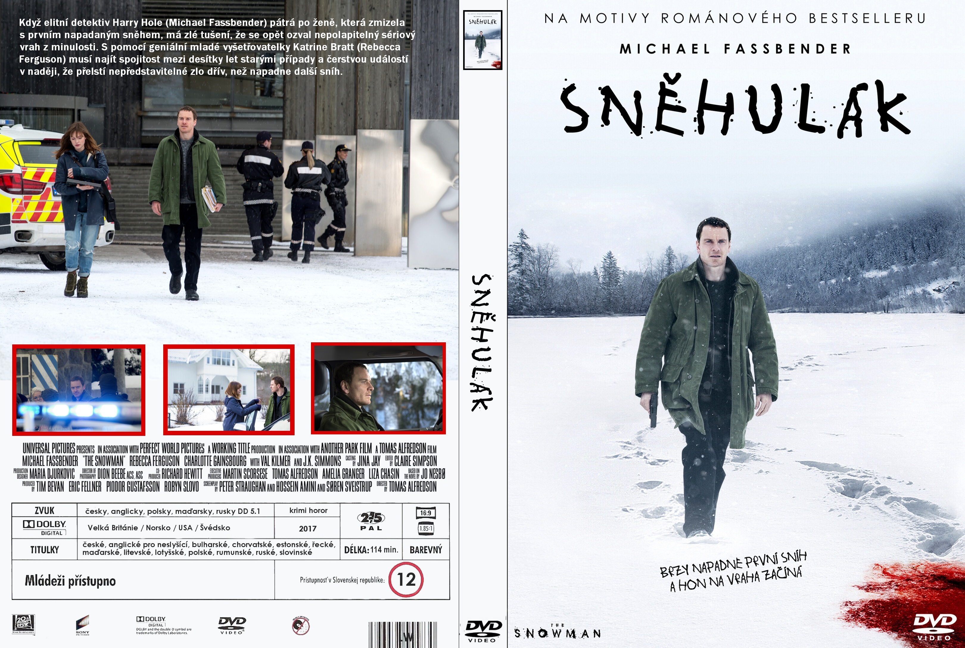 COVERS.BOX.SK ::: The Snowman (2017) - high quality DVD / Blueray / Movie