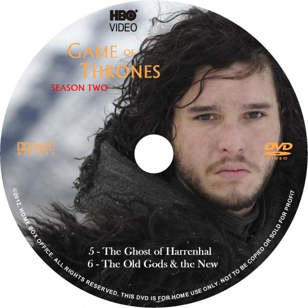 COVERS BOX SK Game Of Thrones Season 2 High Quality DVD Blueray