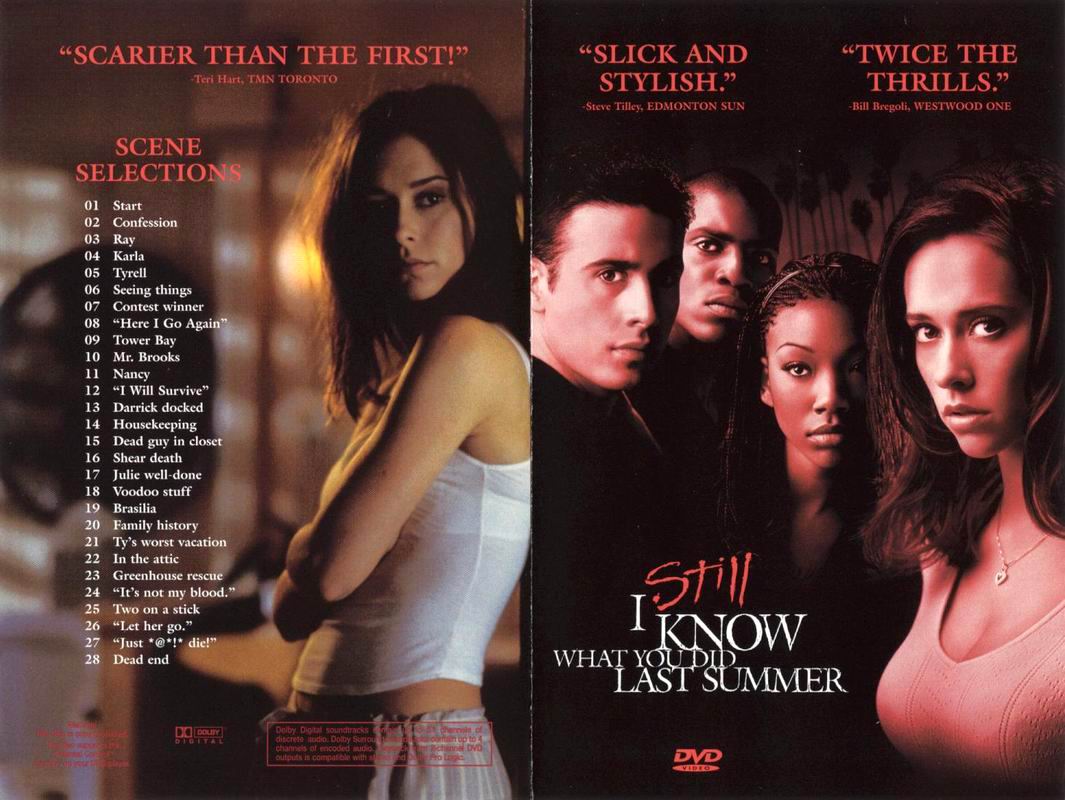 Covers Box Sk I Still Know What You Did Last Summer 1998 High Quality Dvd Blueray Movie