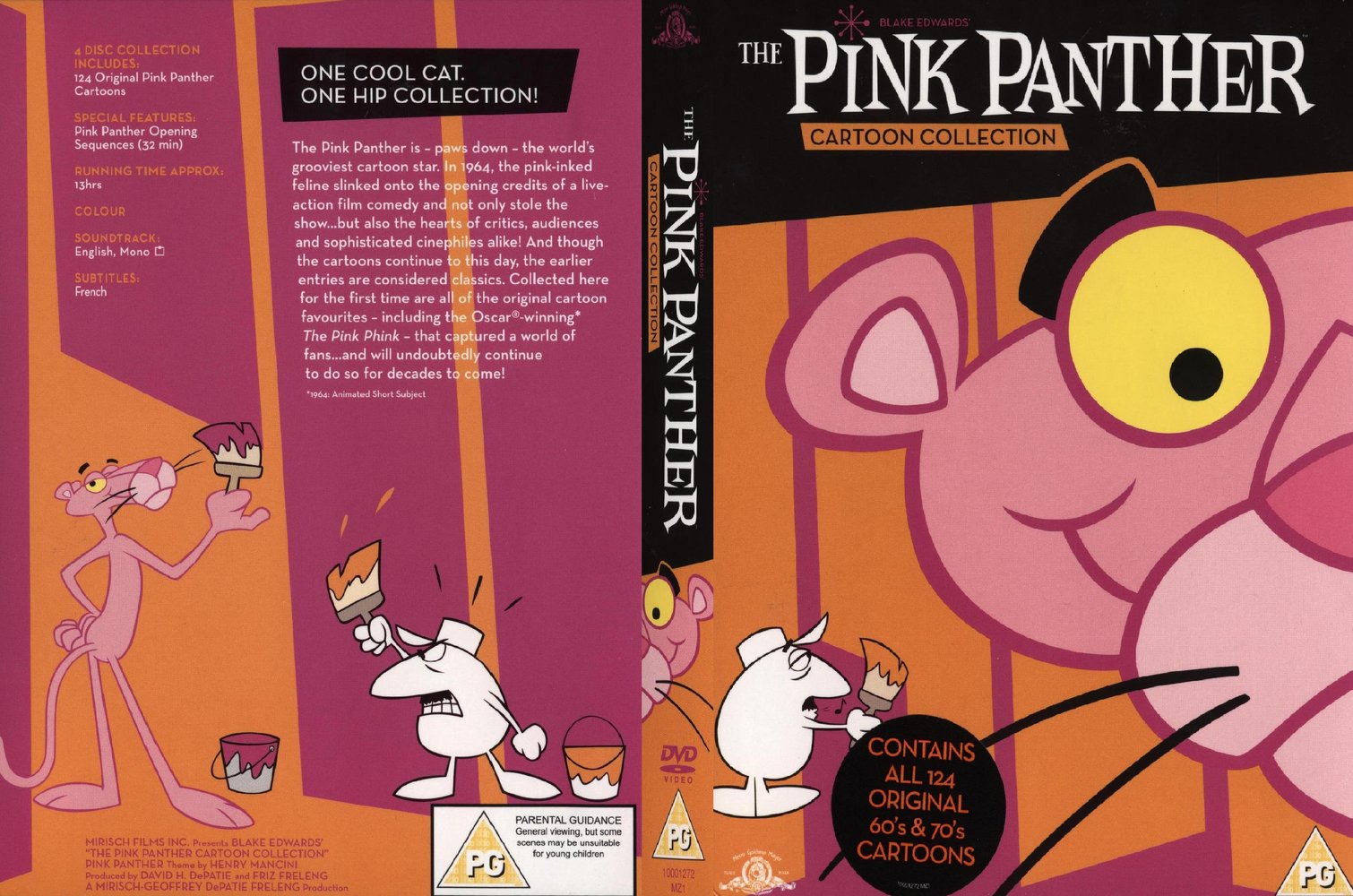 Розовая пантера обложка