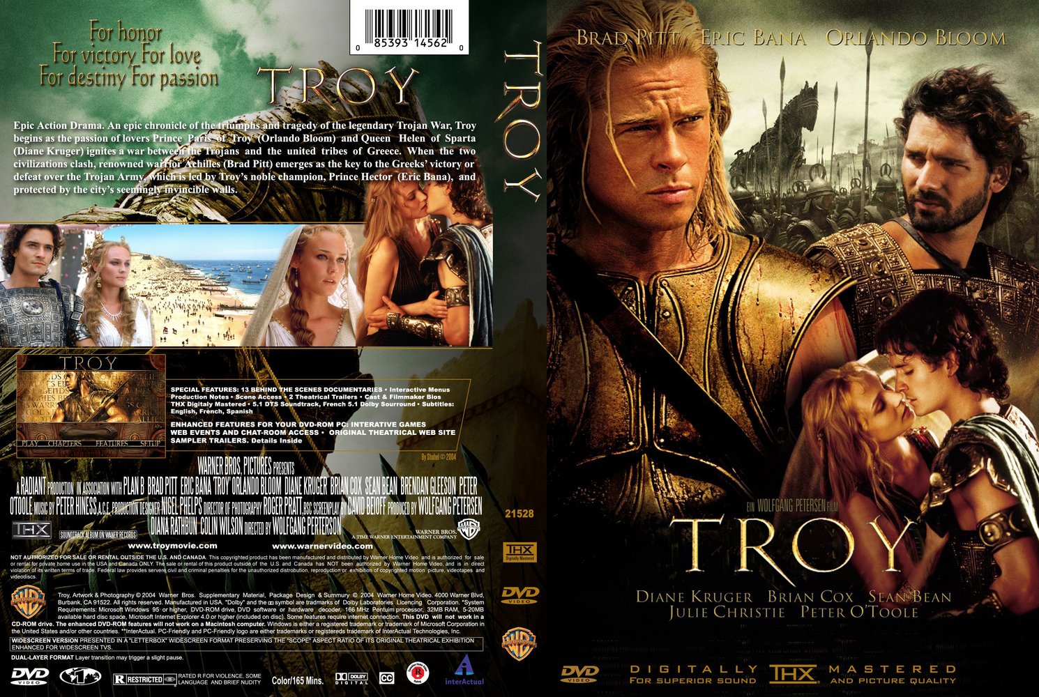 Troy (2004) - front 