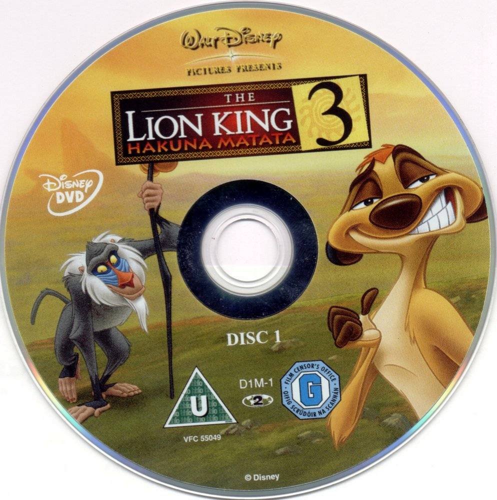 COVERS.BOX.SK ::: lion king 3 (r1) - high quality DVD / Blueray / Movie