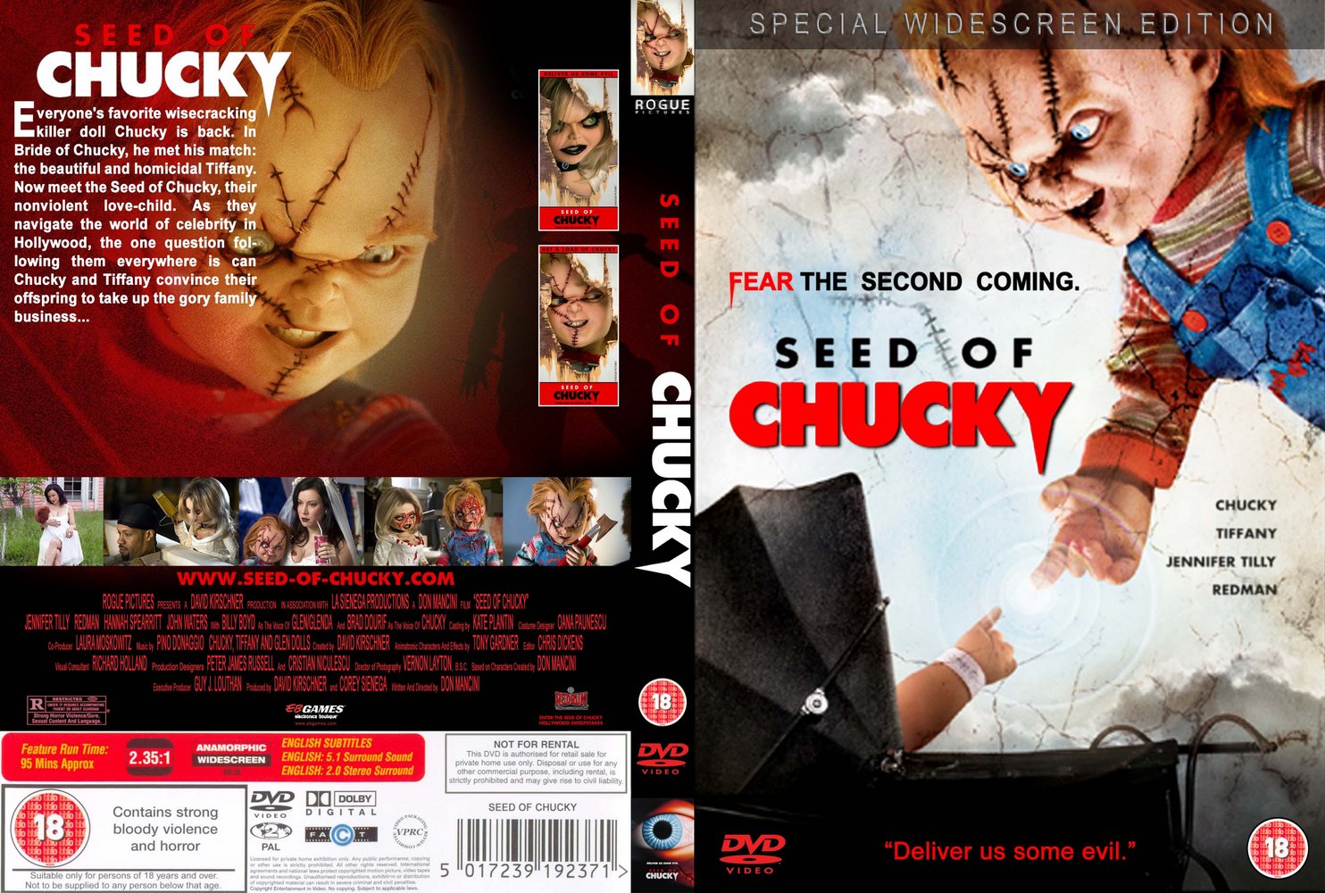 Seed of Chucky (2004) - front back.