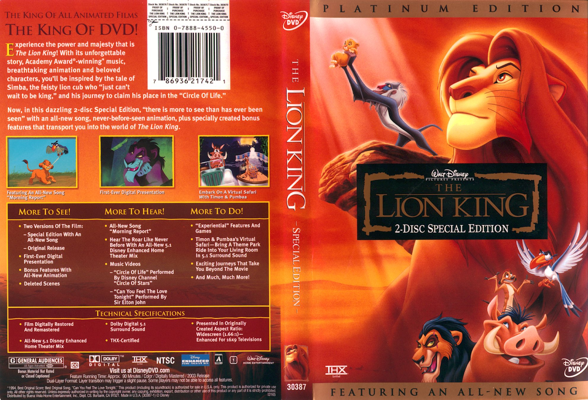 Lion King Movie Dvd