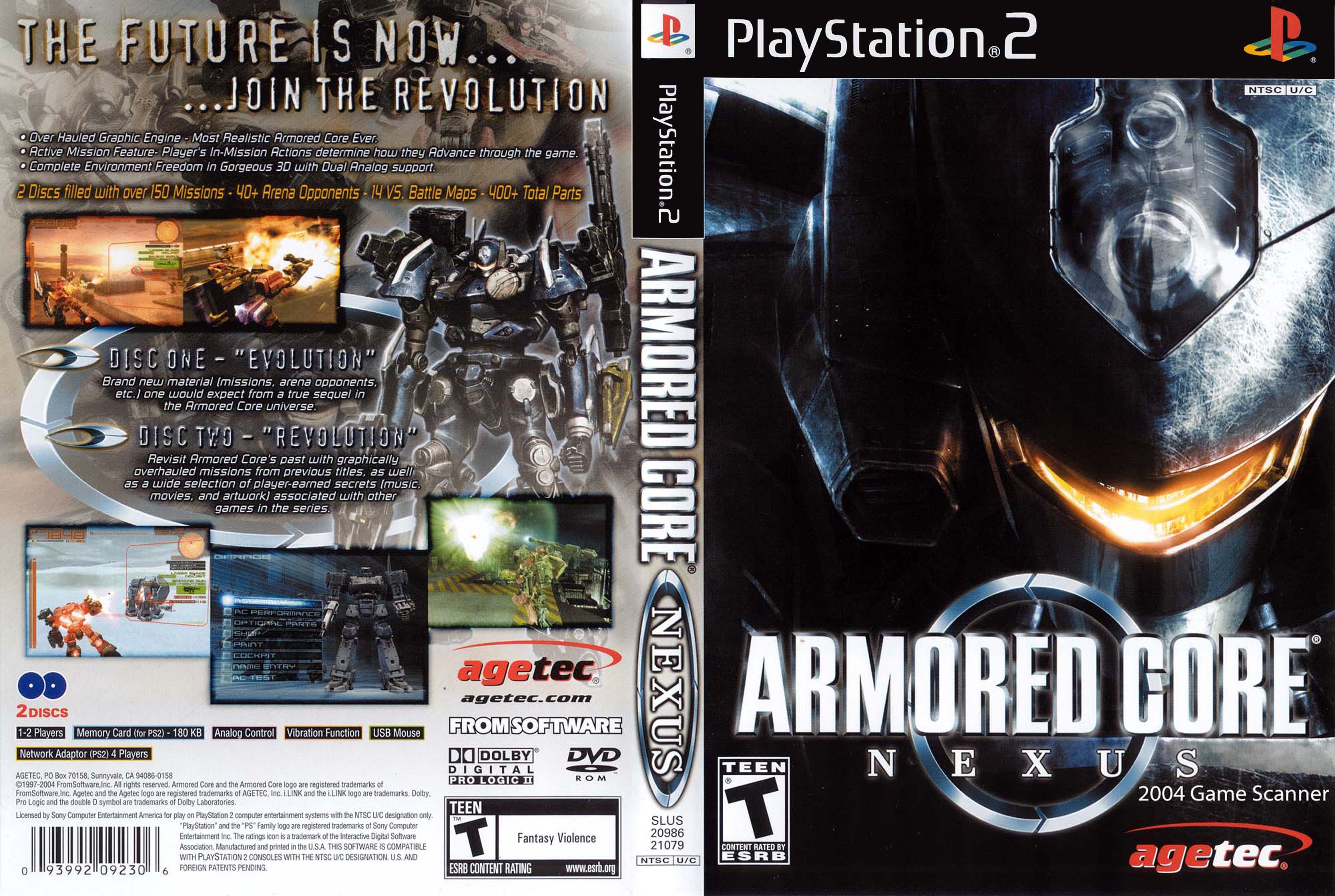 COVERS.BOX.SK ::: armored core - nexus - high quality DVD