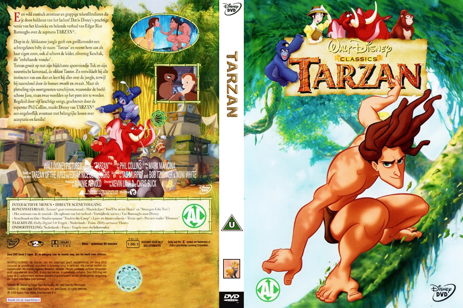 Diskret kor korrelat COVERS.BOX.SK ::: Tarzan - high quality DVD / Blueray / Movie