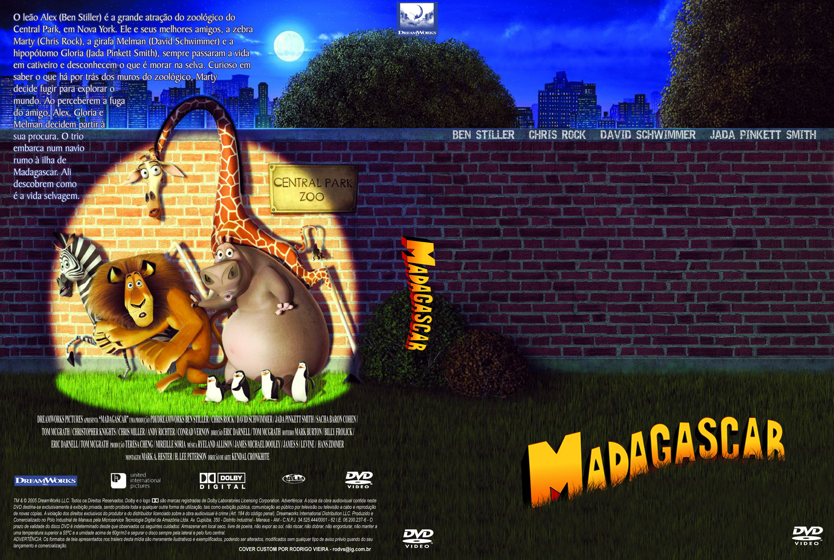 Covers Box Sk Madagascar 05 High Quality Dvd Blueray Movie