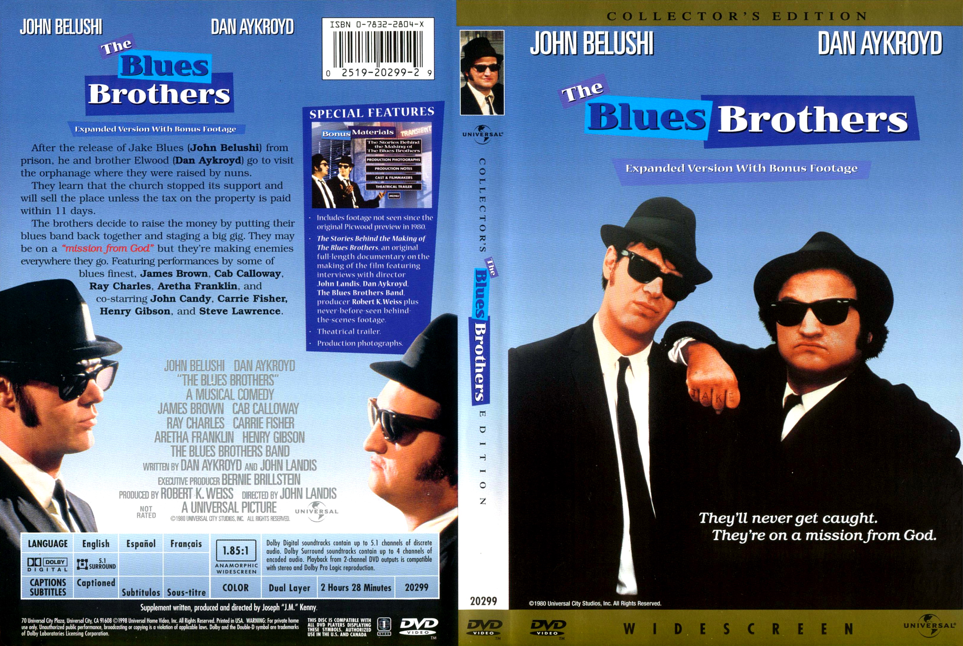 Blues Brothers, The (1980) - front.