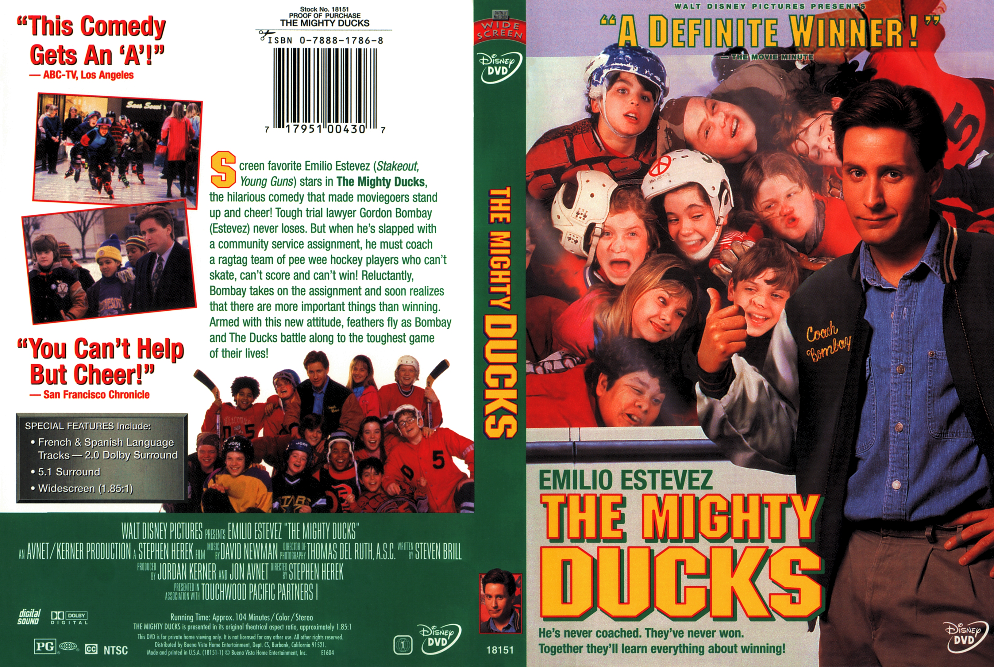 The Mighty Ducks DVD Box Set (dvd), Other