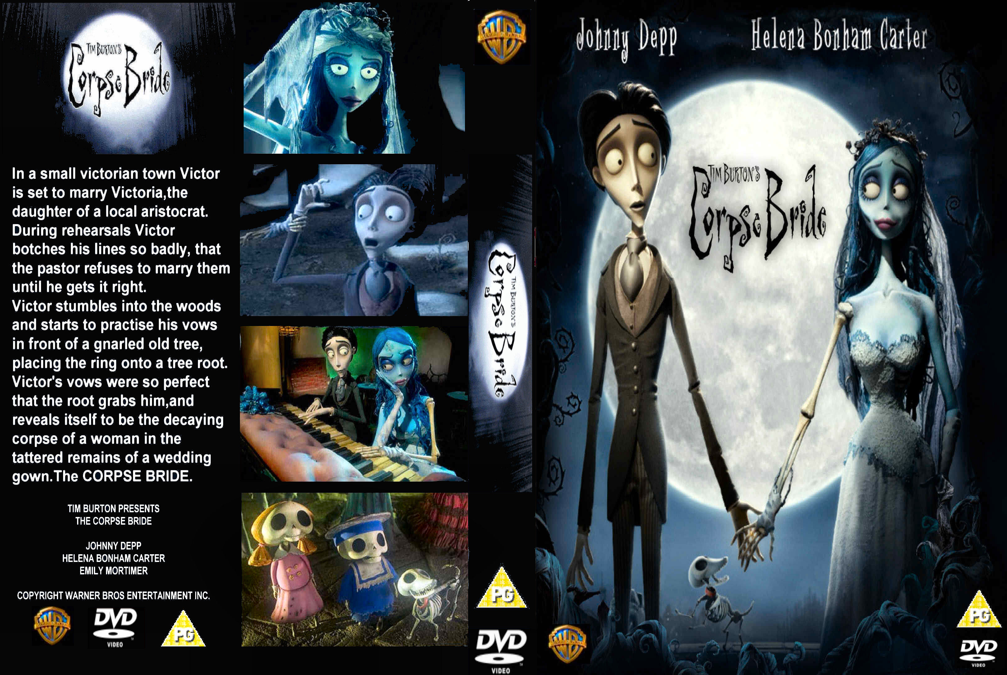 corpse bride (2005) - front back.