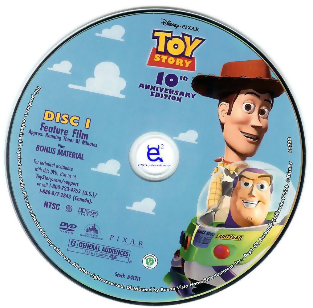COVERS.BOX.SK ::: Toy Story 10th Anniversary Edition Disc 1 - high