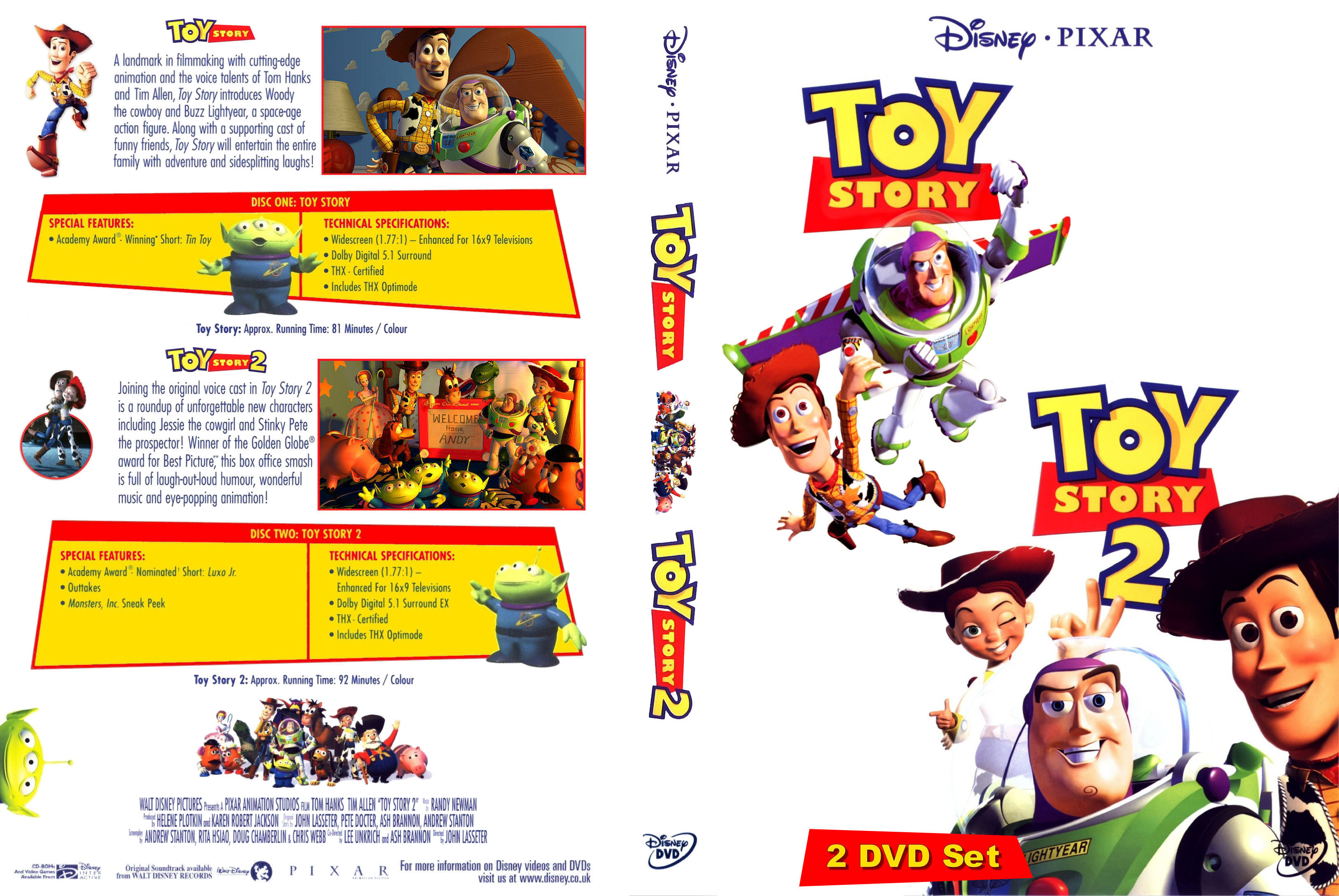toy story 1995 dvd
