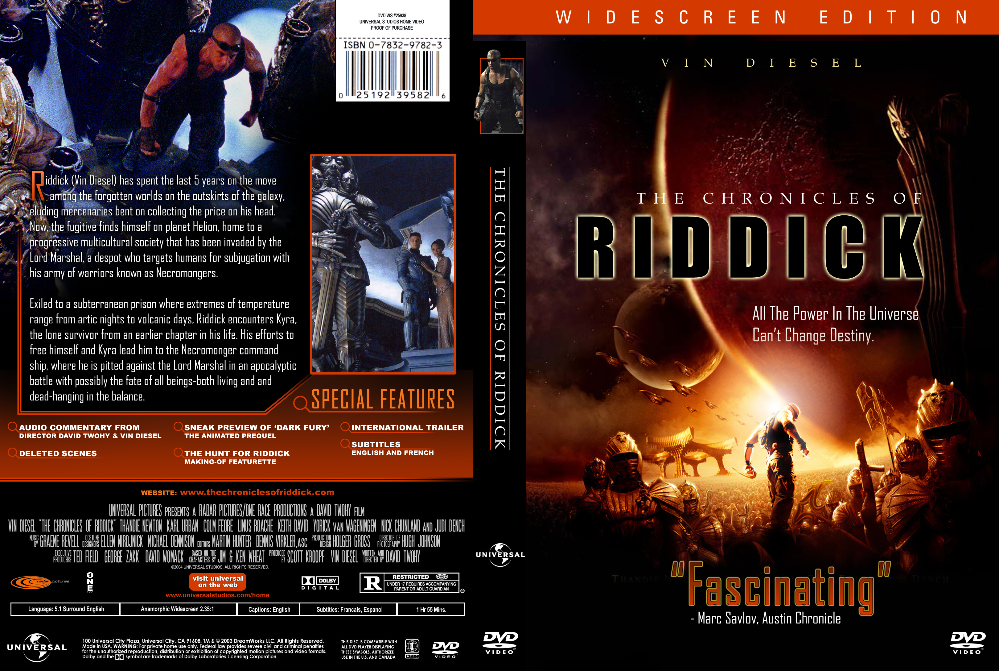 riddick dvd cover