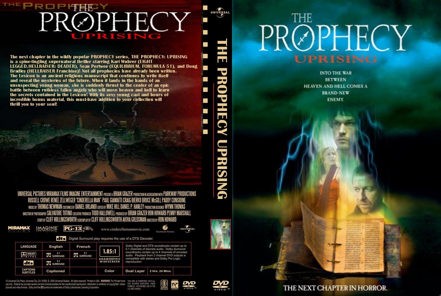 Prophecy перевод. The Prophecy DVD. Пророчество 3. The Prophecy Uprising.