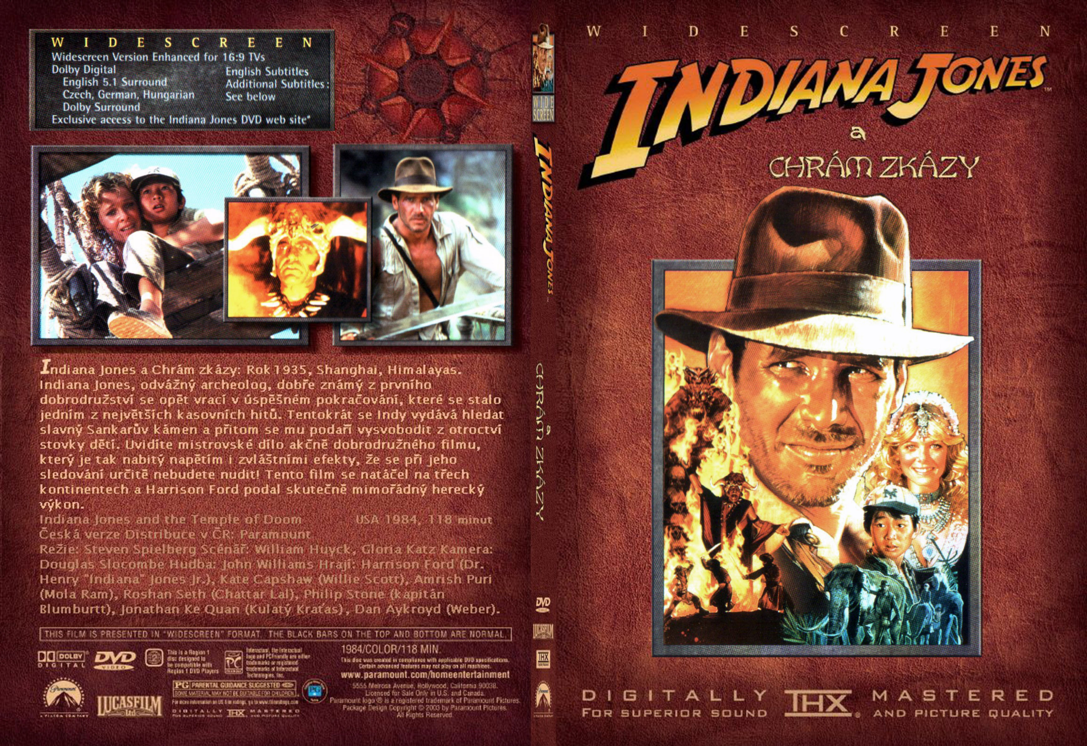 COVERS.BOX.SK ::: Indiana Jones and the Temple of Doom (1984) - high ...