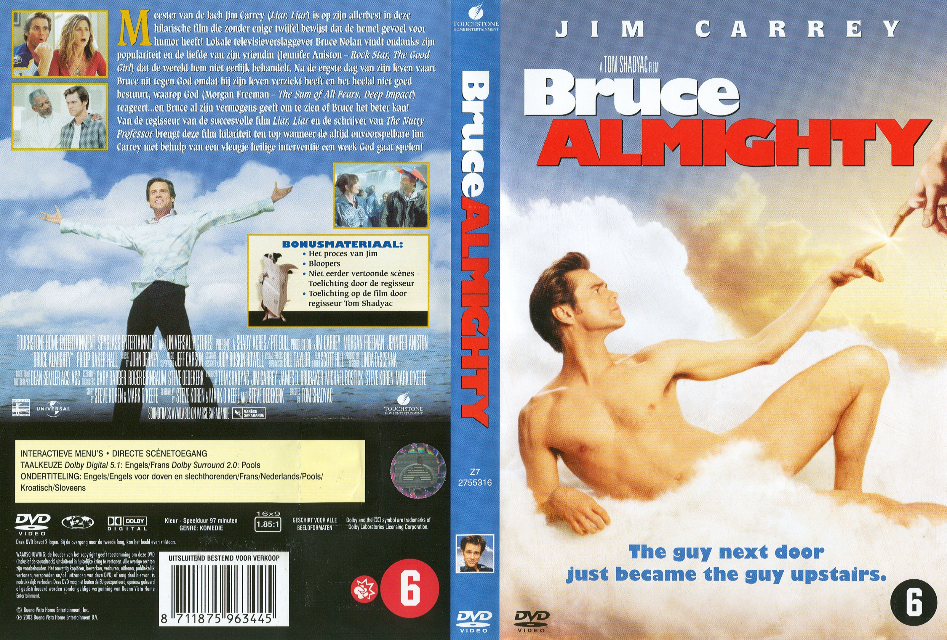 Covers Box Sk Bruce Almighty High Quality Dvd Blueray Movie