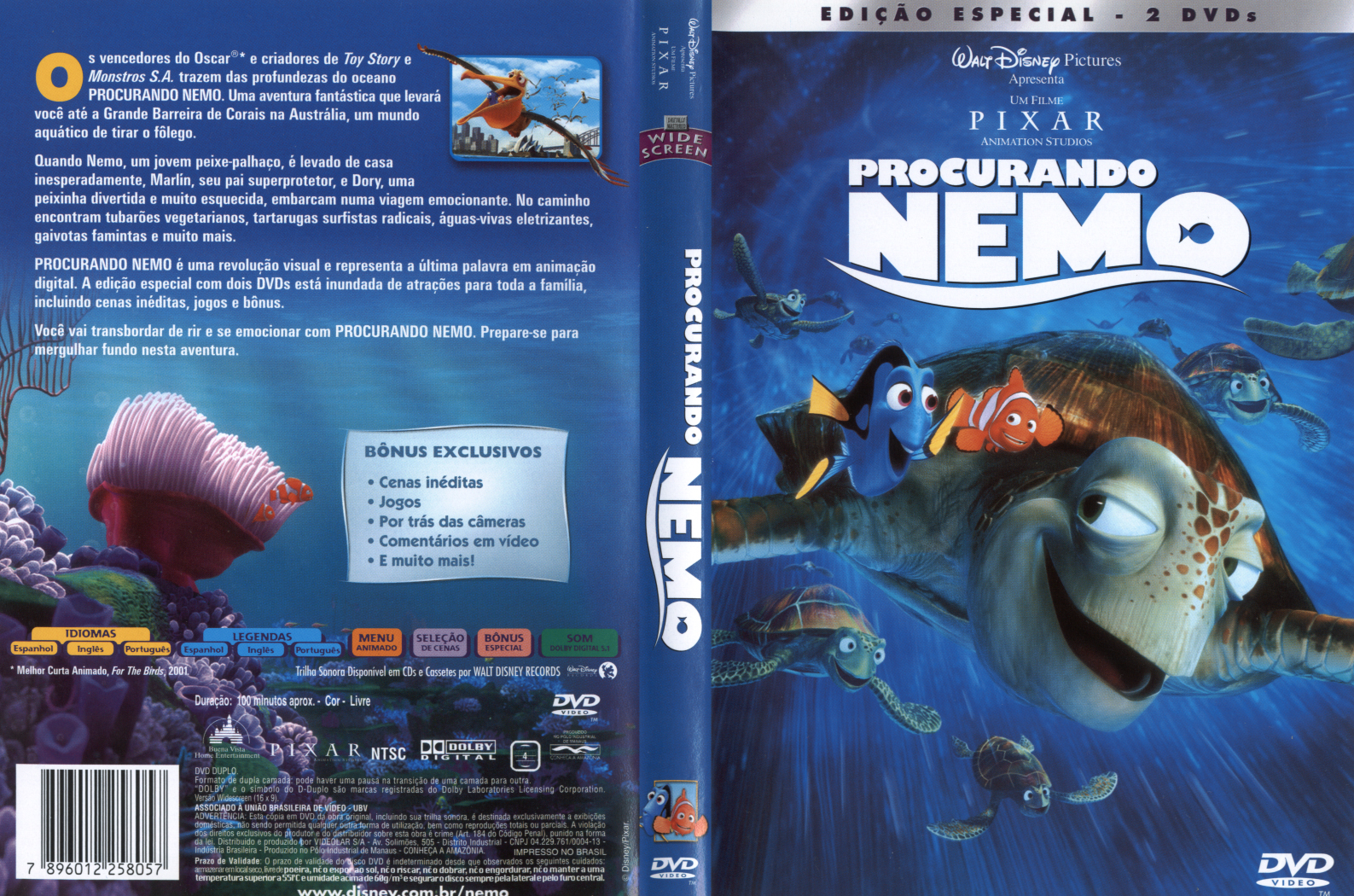 Finding Nemo - 2 Disc Collector\'s Edition - front.