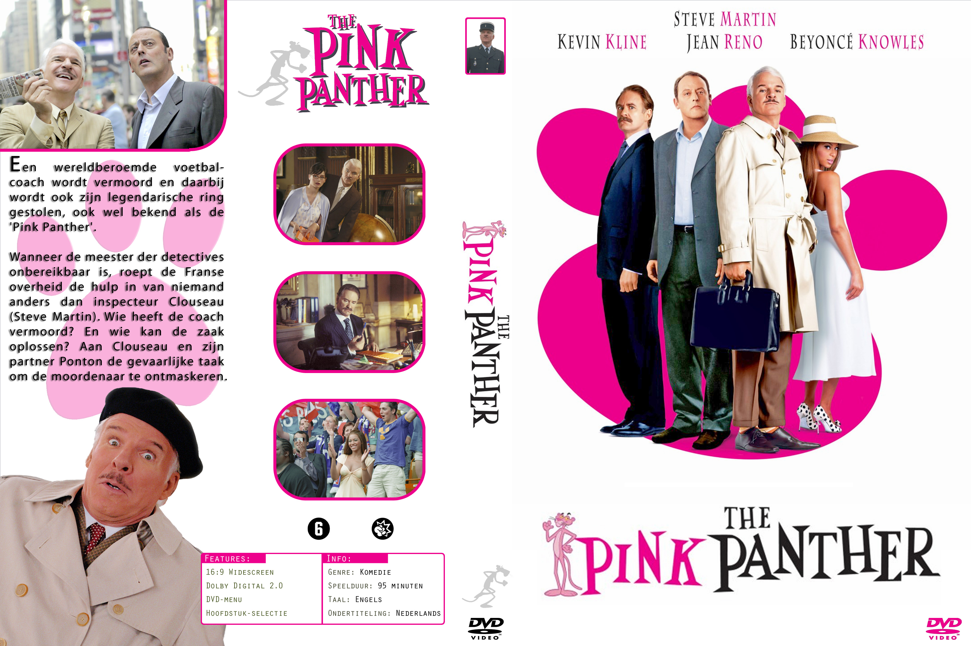 the pink panther dvd  cover