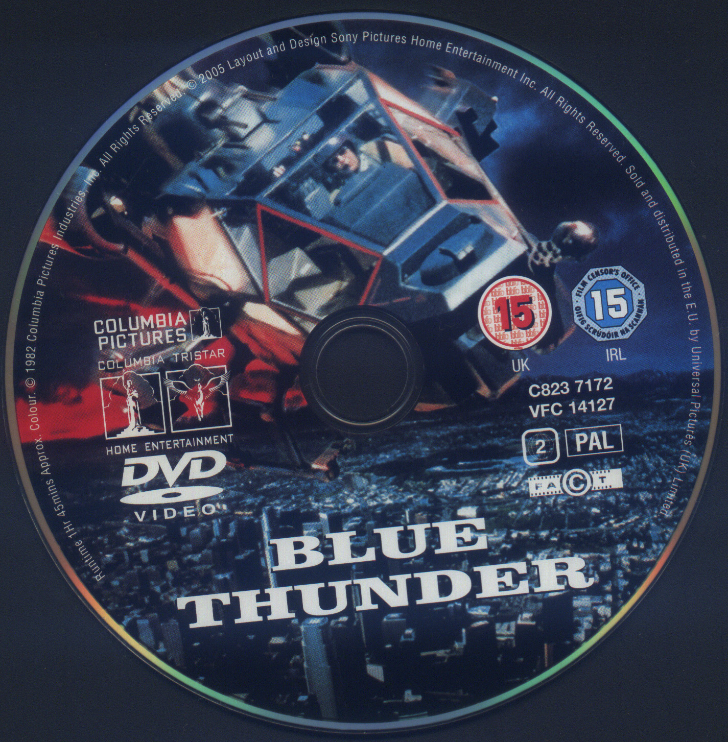 COVERS.BOX.SK ::: Blue Thunder (1983) - high quality DVD / Blueray / Movie