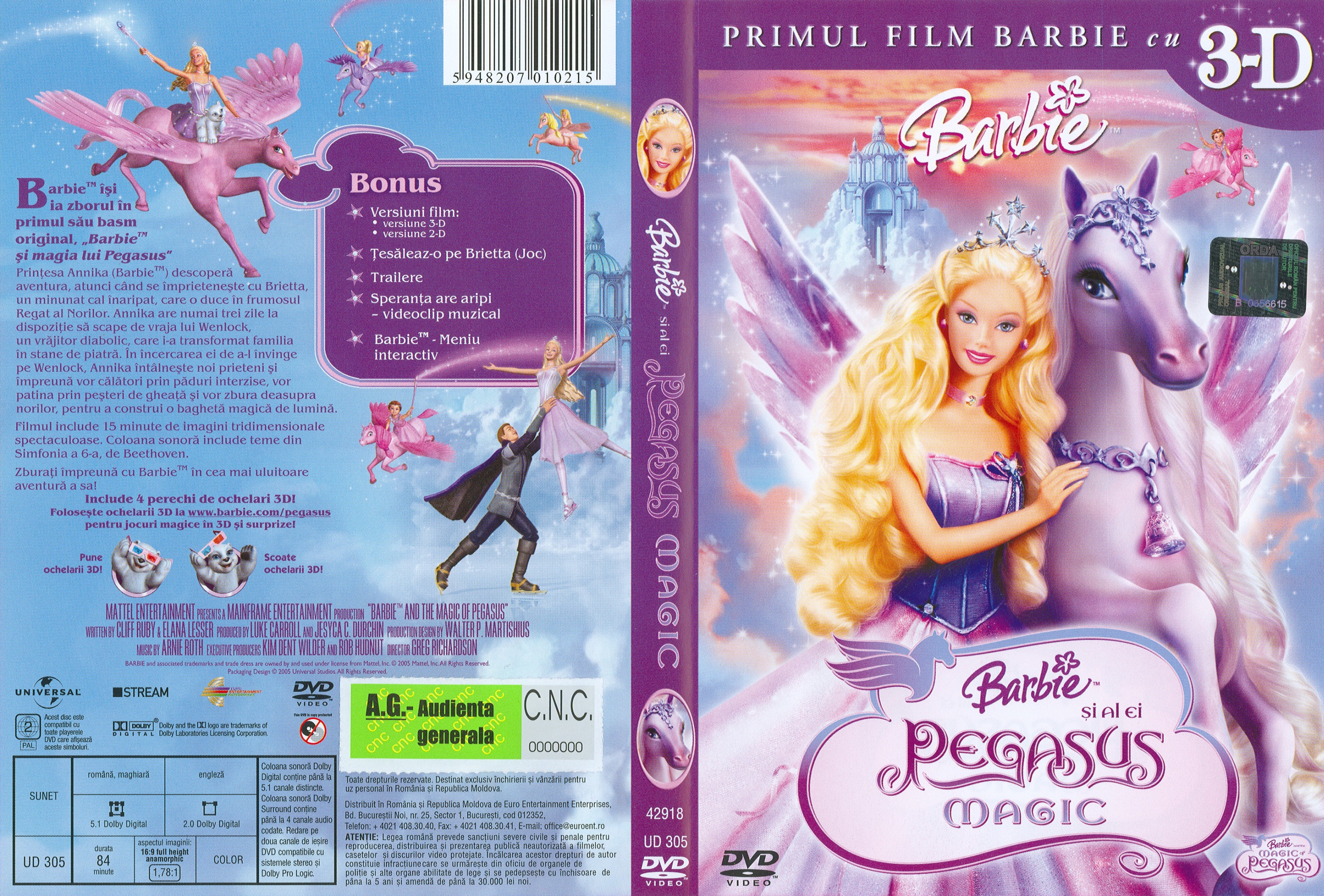 barbie and the magic of pegasus 2005