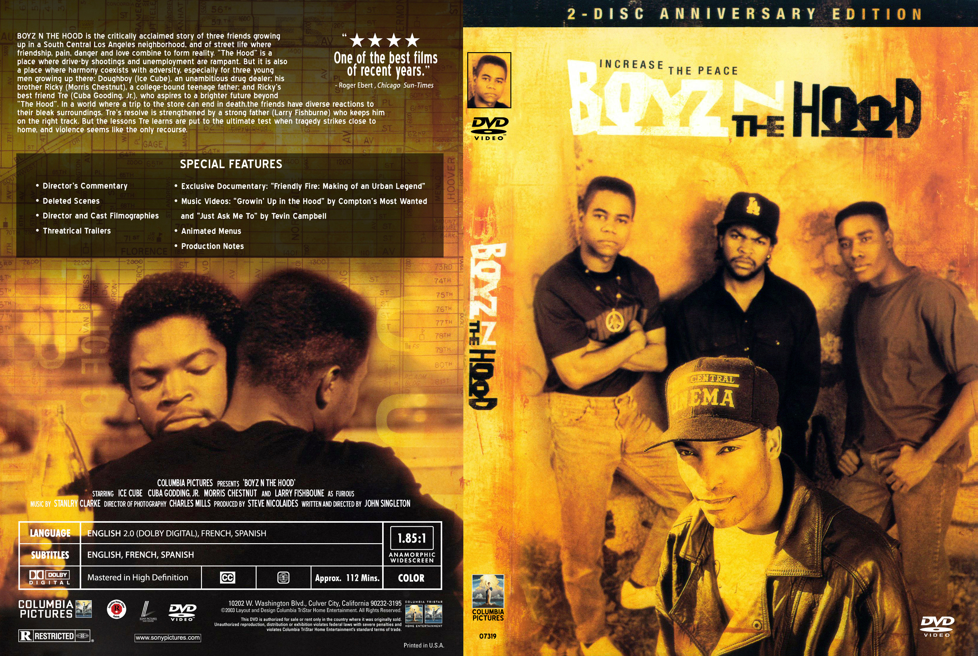 Boyz N The Hood DVD.
