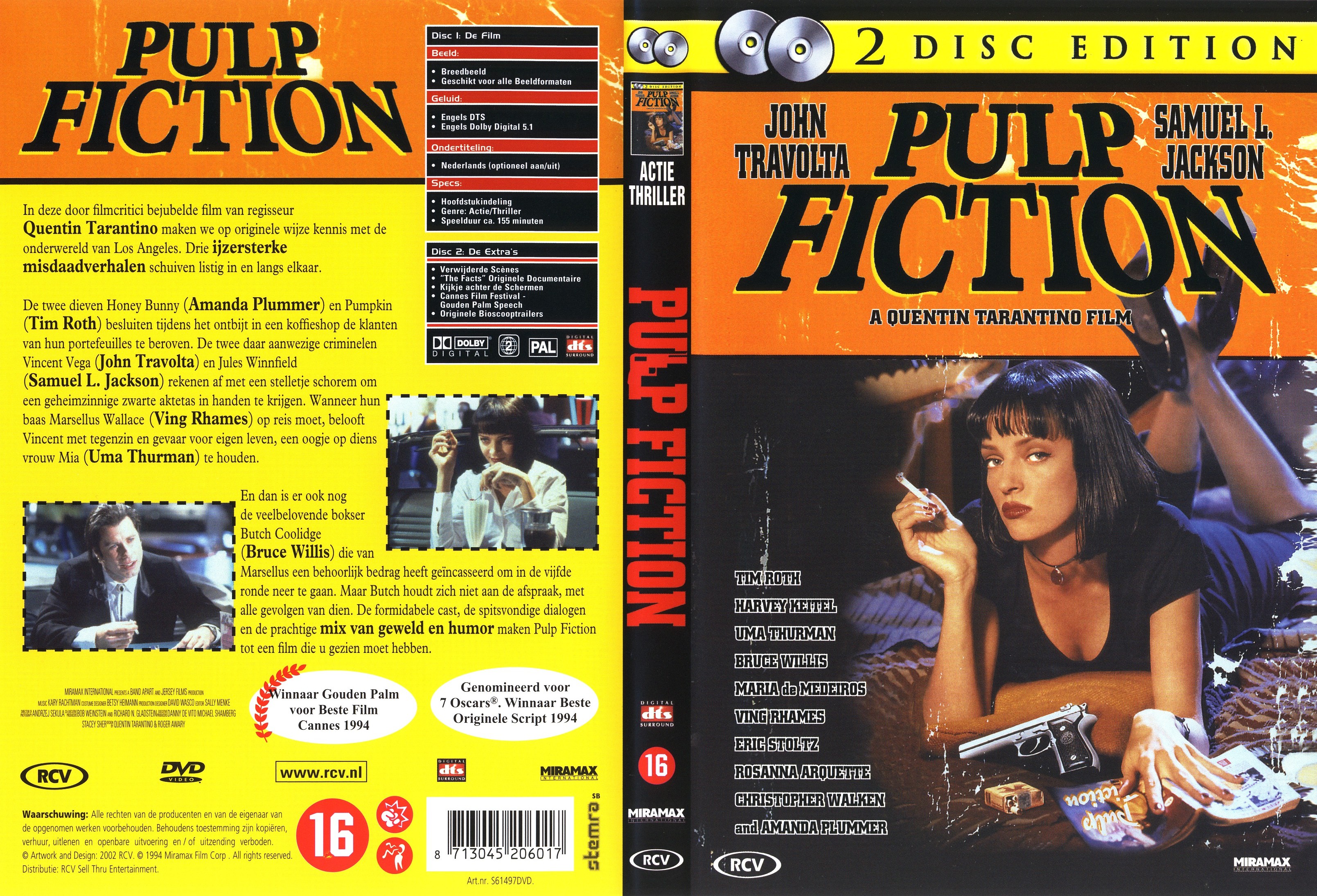 COVERS.BOX.SK ::: pulp fiction - high quality DVD ...
