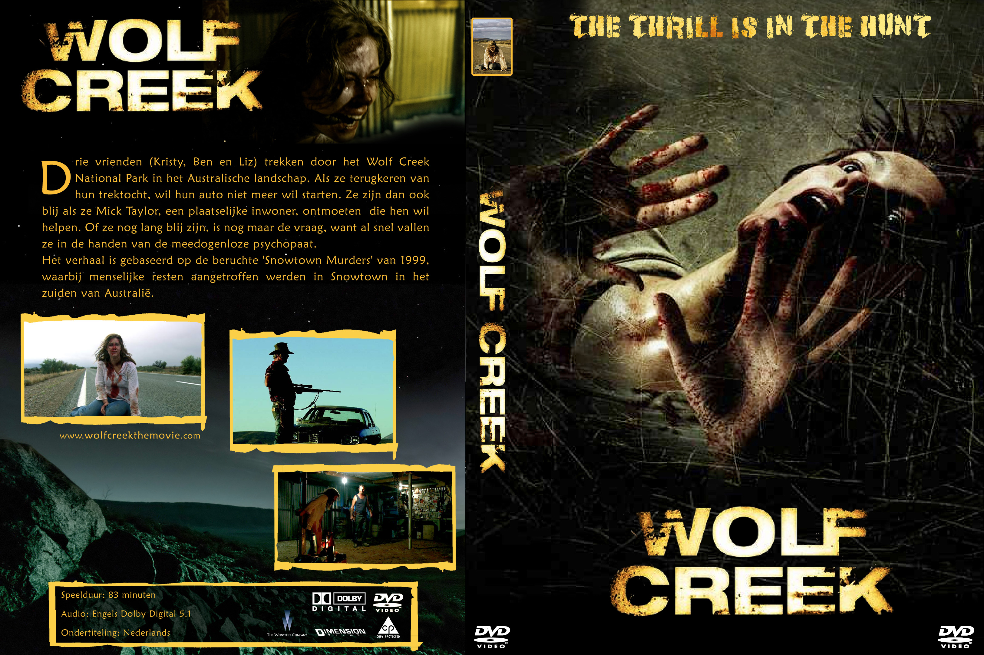 Wolf creek 3 2024 streaming. Wolf Creek DVD Cover.