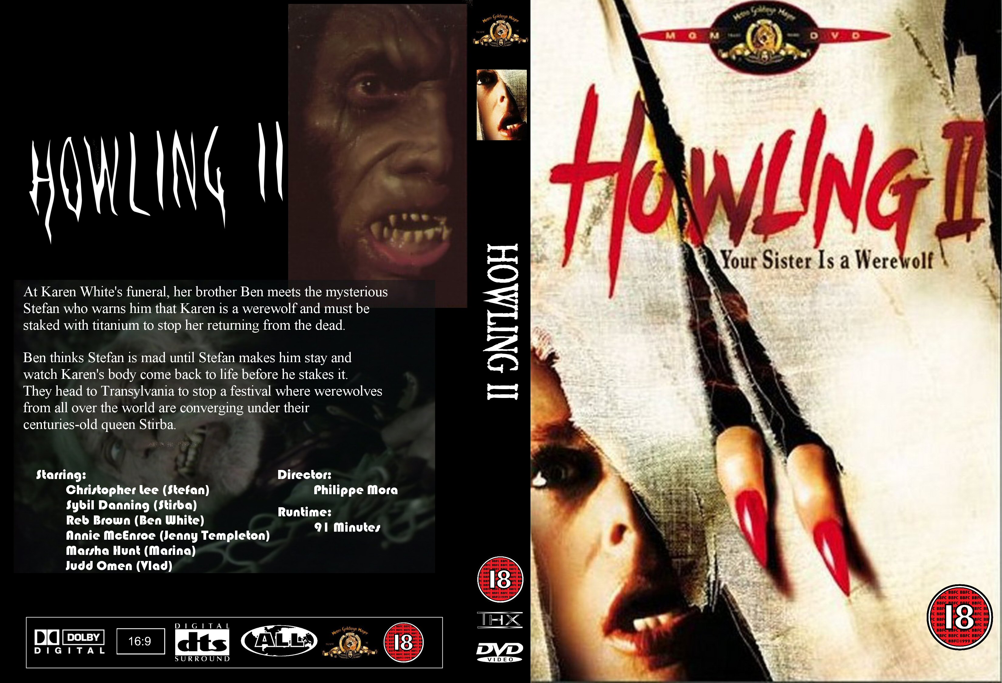 Howling 2 Special Edition - front.
