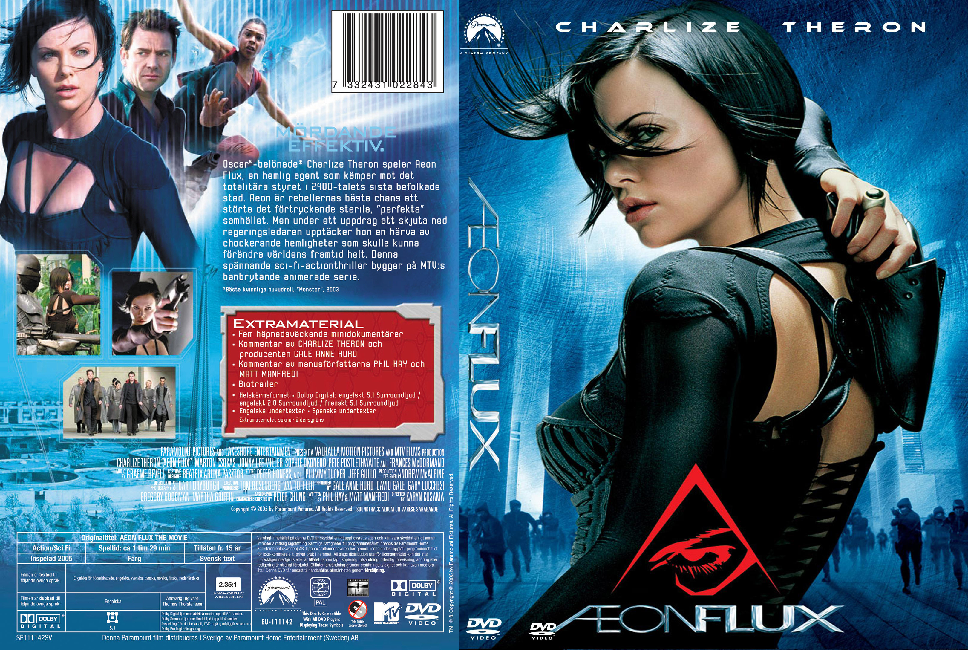 COVERS.BOX.SK ::: Aeon Flux (2005) - high quality DVD / Blueray / Movie