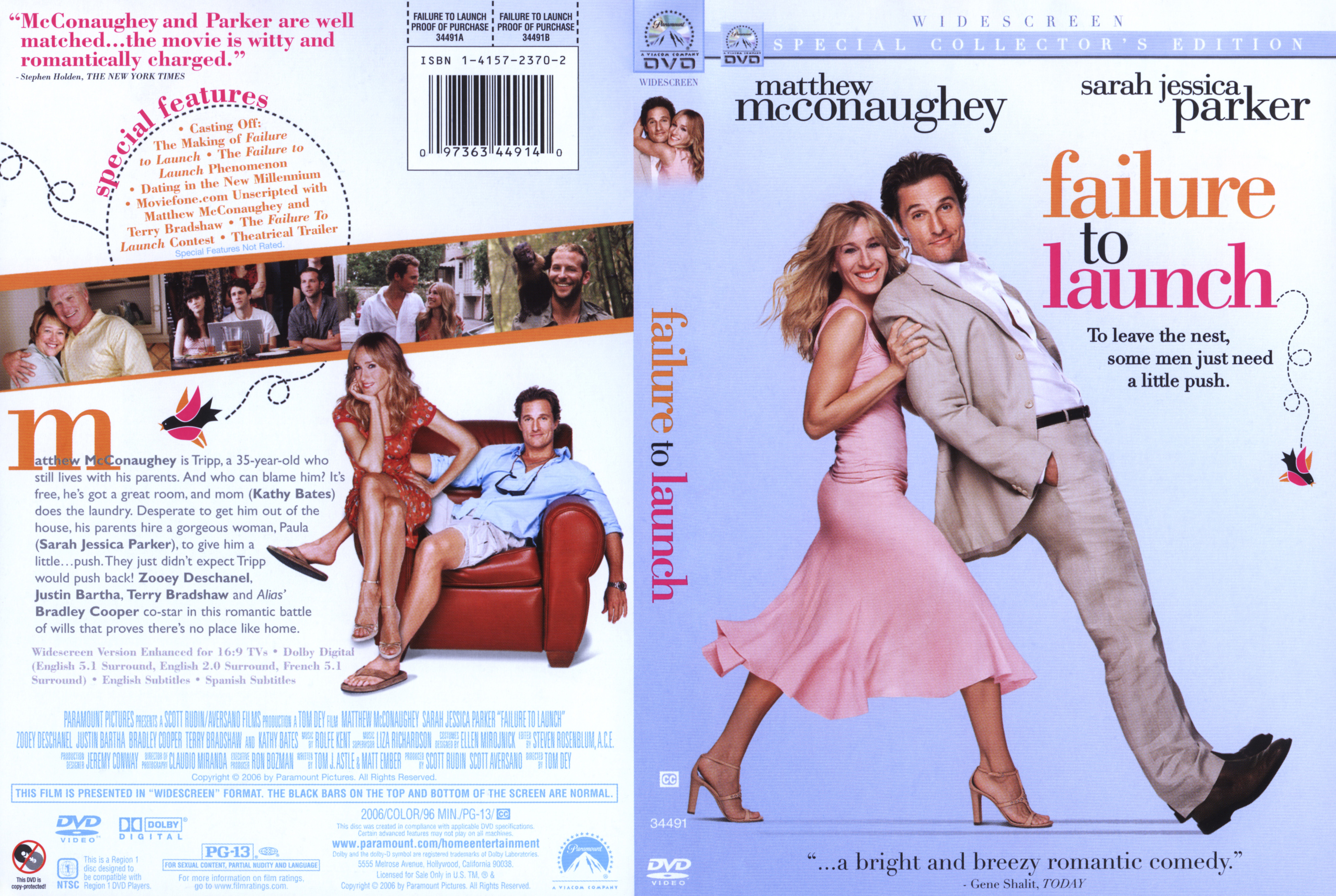 Failure to Launch (2006) - front back.