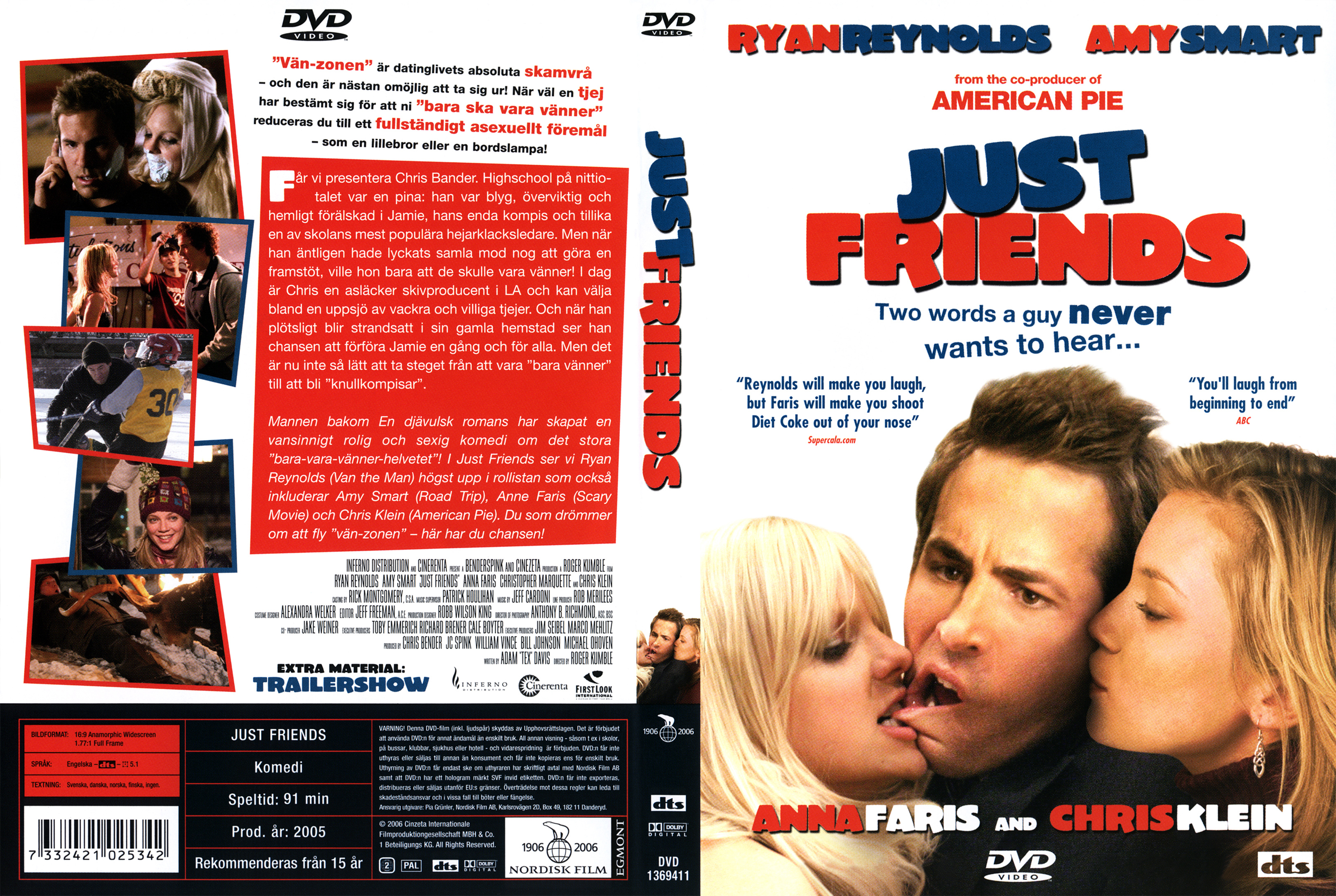 COVERS.BOX.SK ::: just friends * retail * 2006 * - high quality DVD /  Blueray / Movie