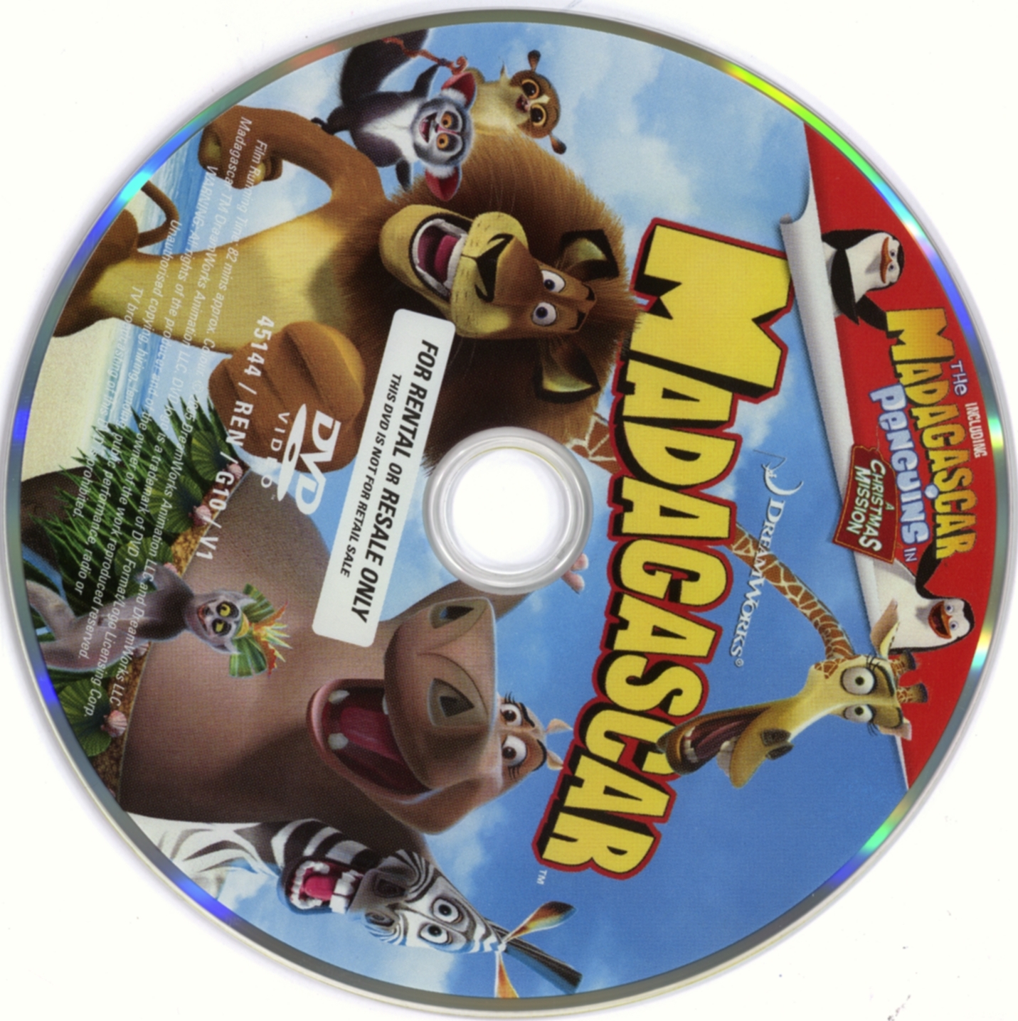 Covers Box Sk Madagascar 05 High Quality Dvd Blueray Movie