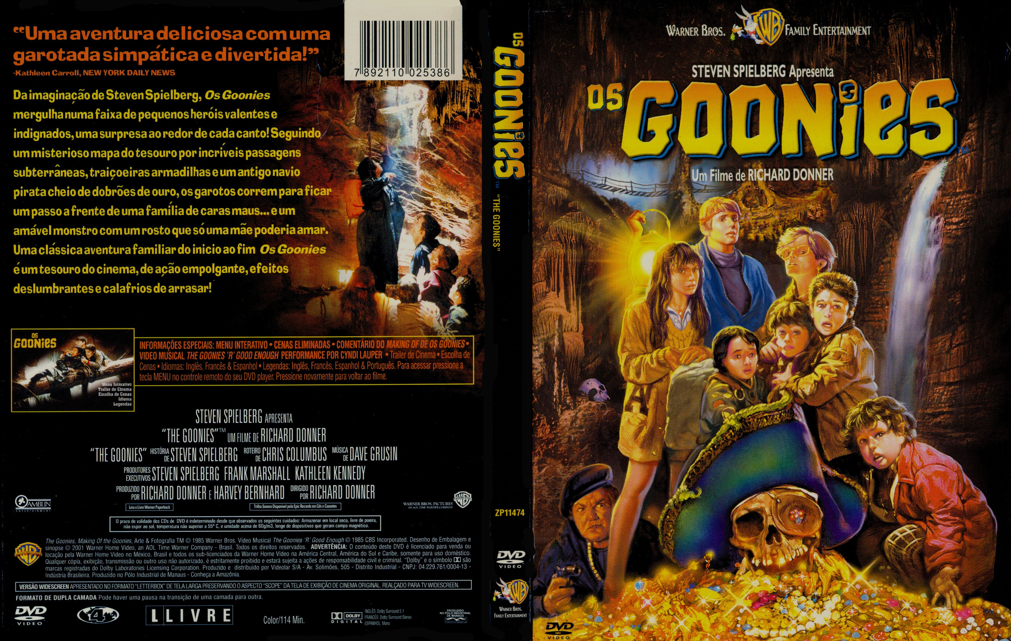 COVERS.BOX.SK ::: os goonies - high quality DVD / Blueray ...