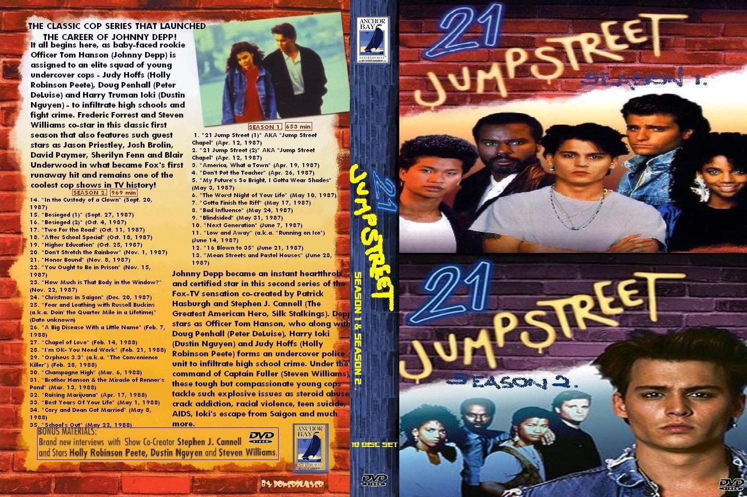 522円 【78%OFF!】 21 JUMP STREET Season 1 DVD-BOX 6枚組