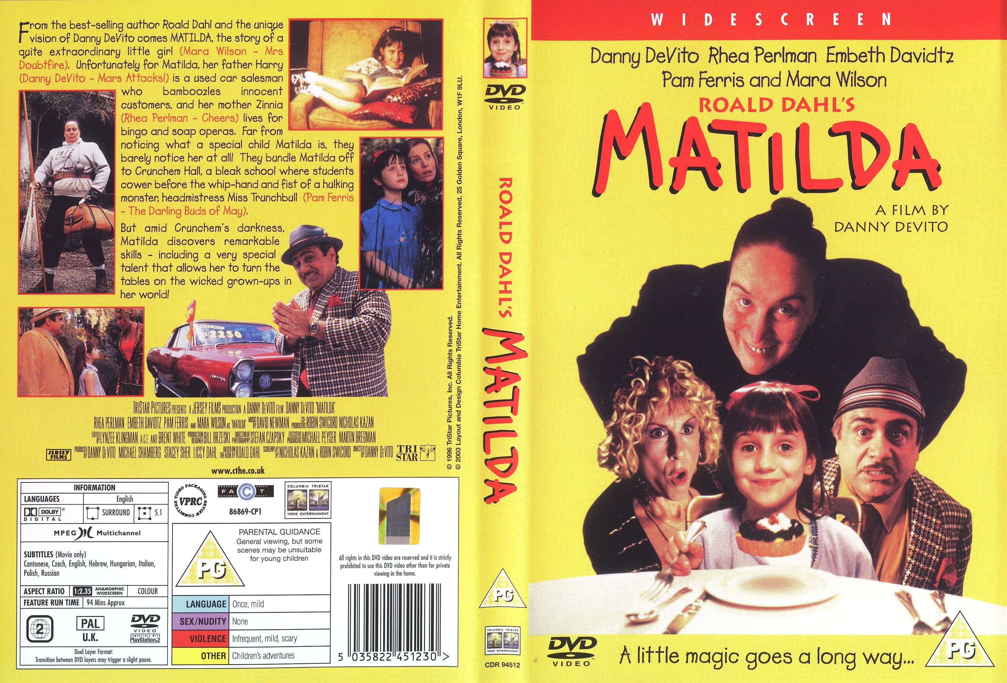 Terug kijken Moet Hoes COVERS.BOX.SK ::: Matilda (1996) - high quality DVD / Blueray / Movie