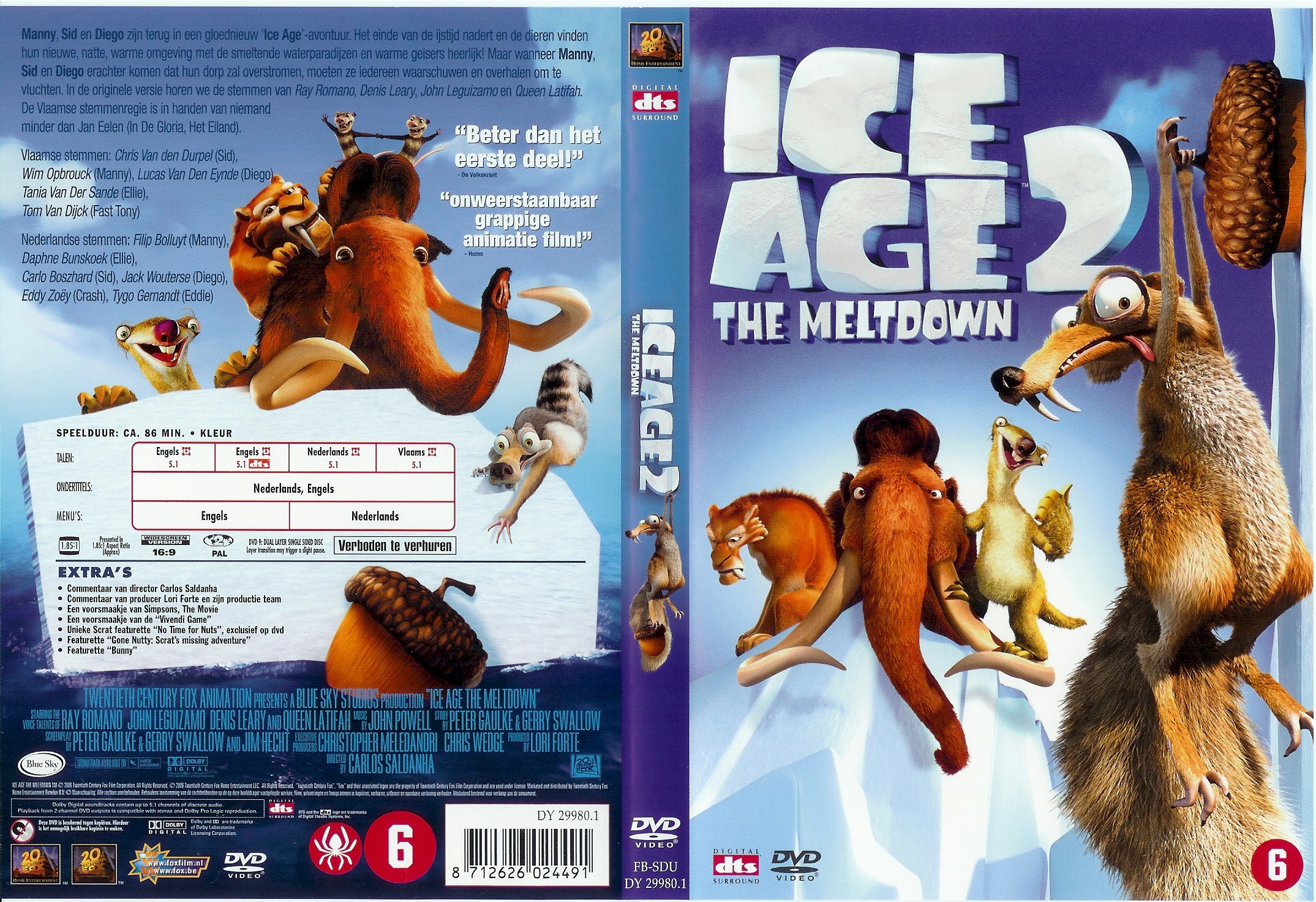 ice age 2 the meltdown - front back.