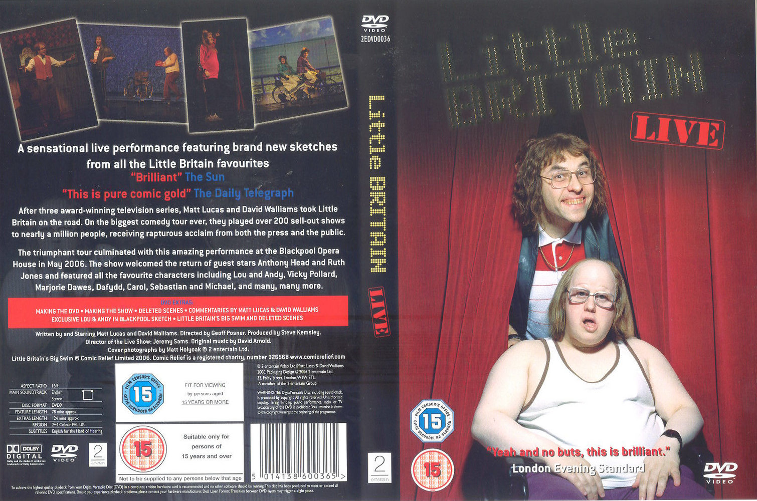 puppet In advance Resonate COVERS.BOX.SK ::: little britain live - high quality DVD / Blueray / Movie
