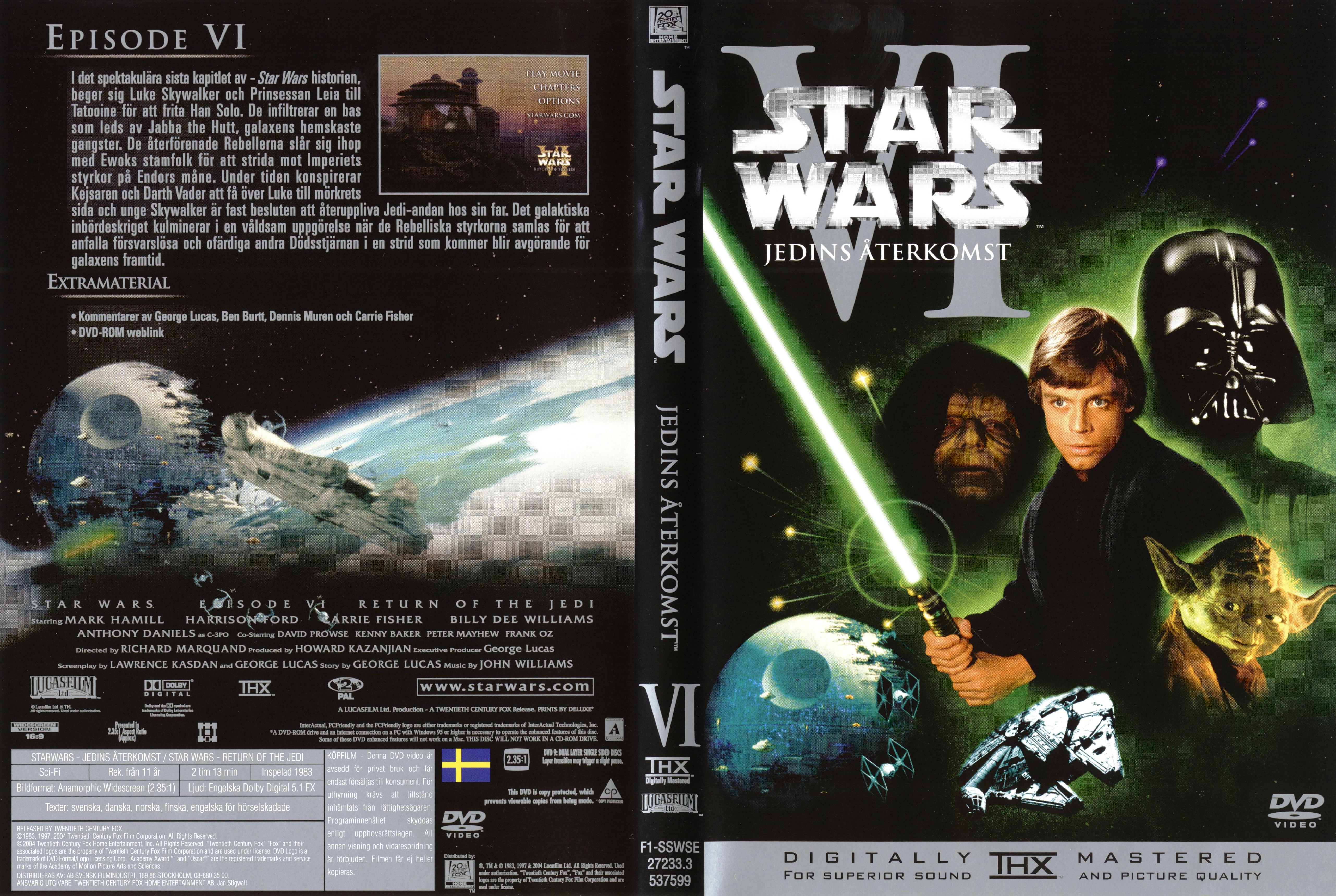 Star Wars Bluray 6 Film - Yabancı Blu-ray Filmler 'da -  1093798650