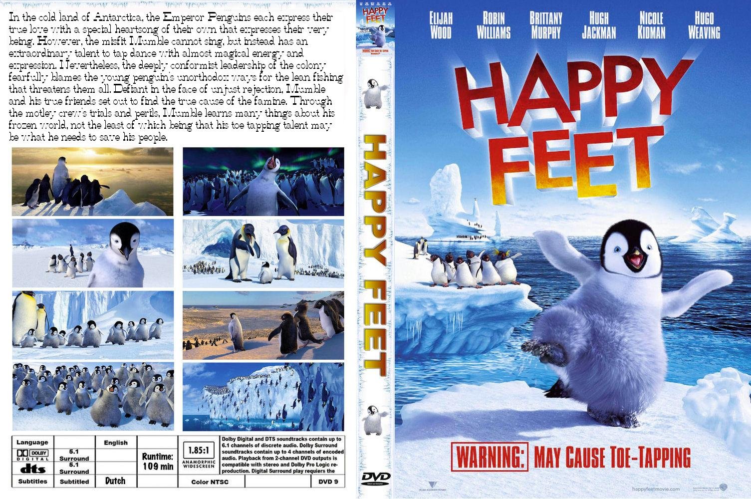 Happy Feet Dvd Cover