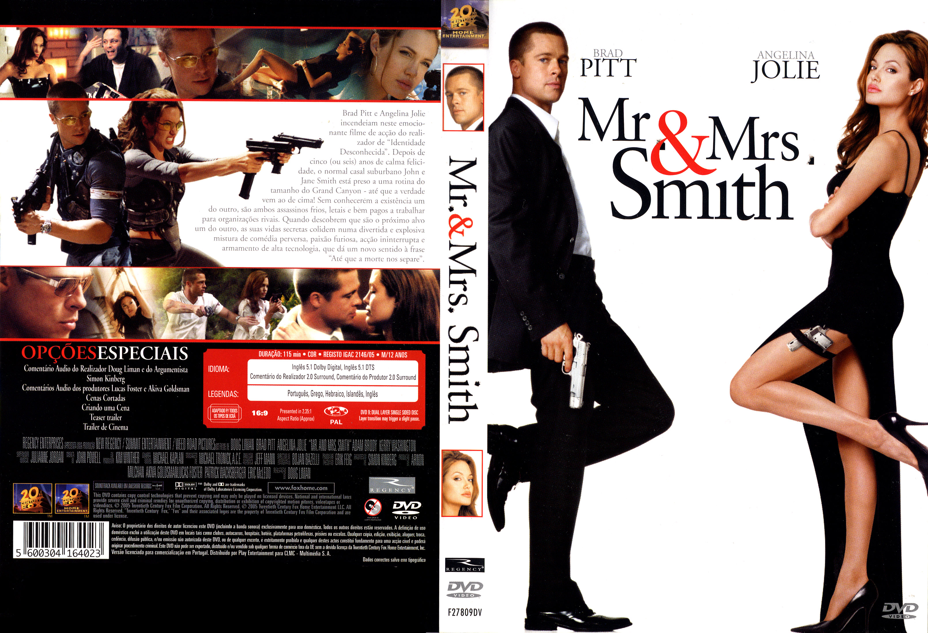 Mr & Mrs Smith - front back.