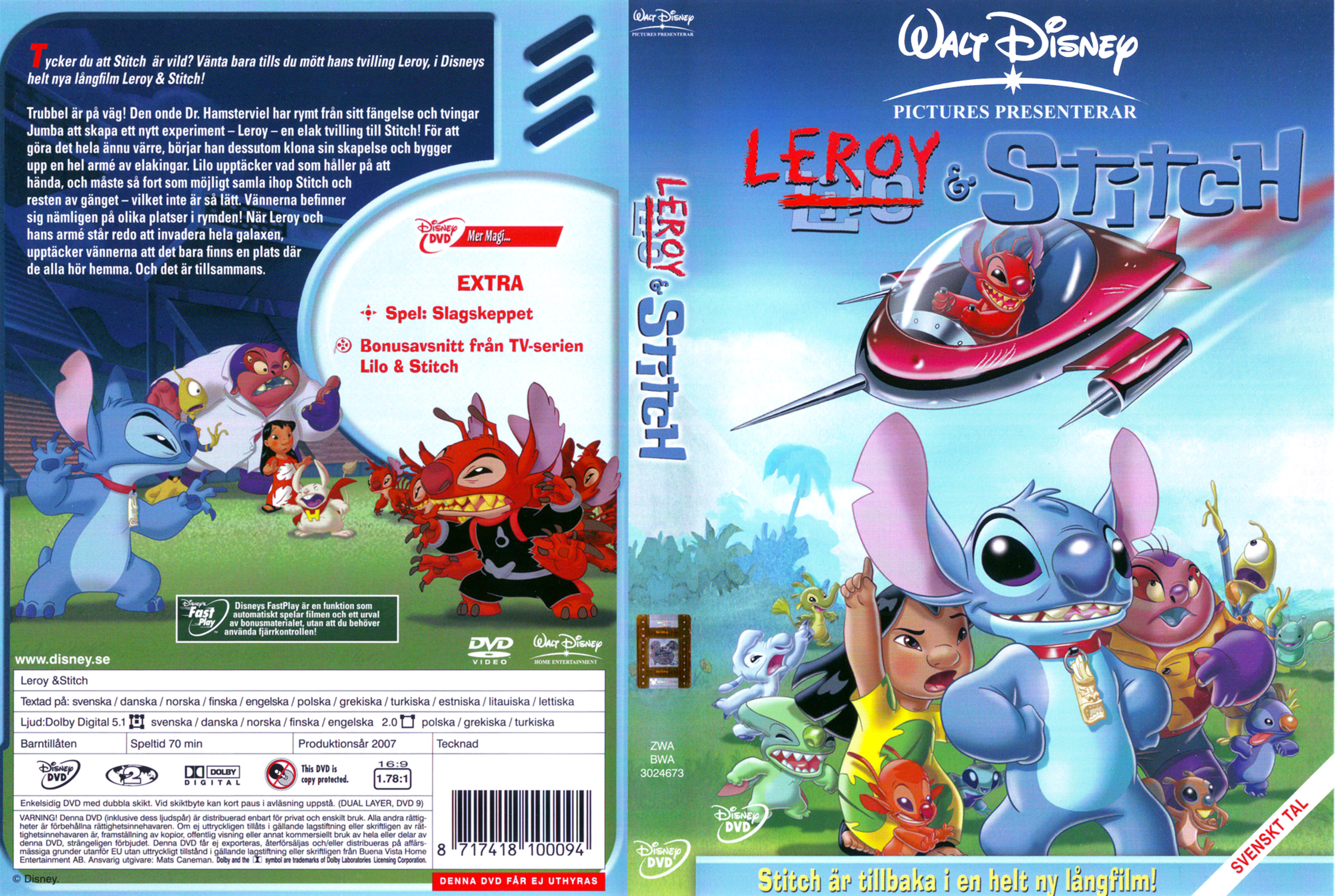 Leroy & Stitch - Jeunesse - famille - Films DVD & Blu-ray