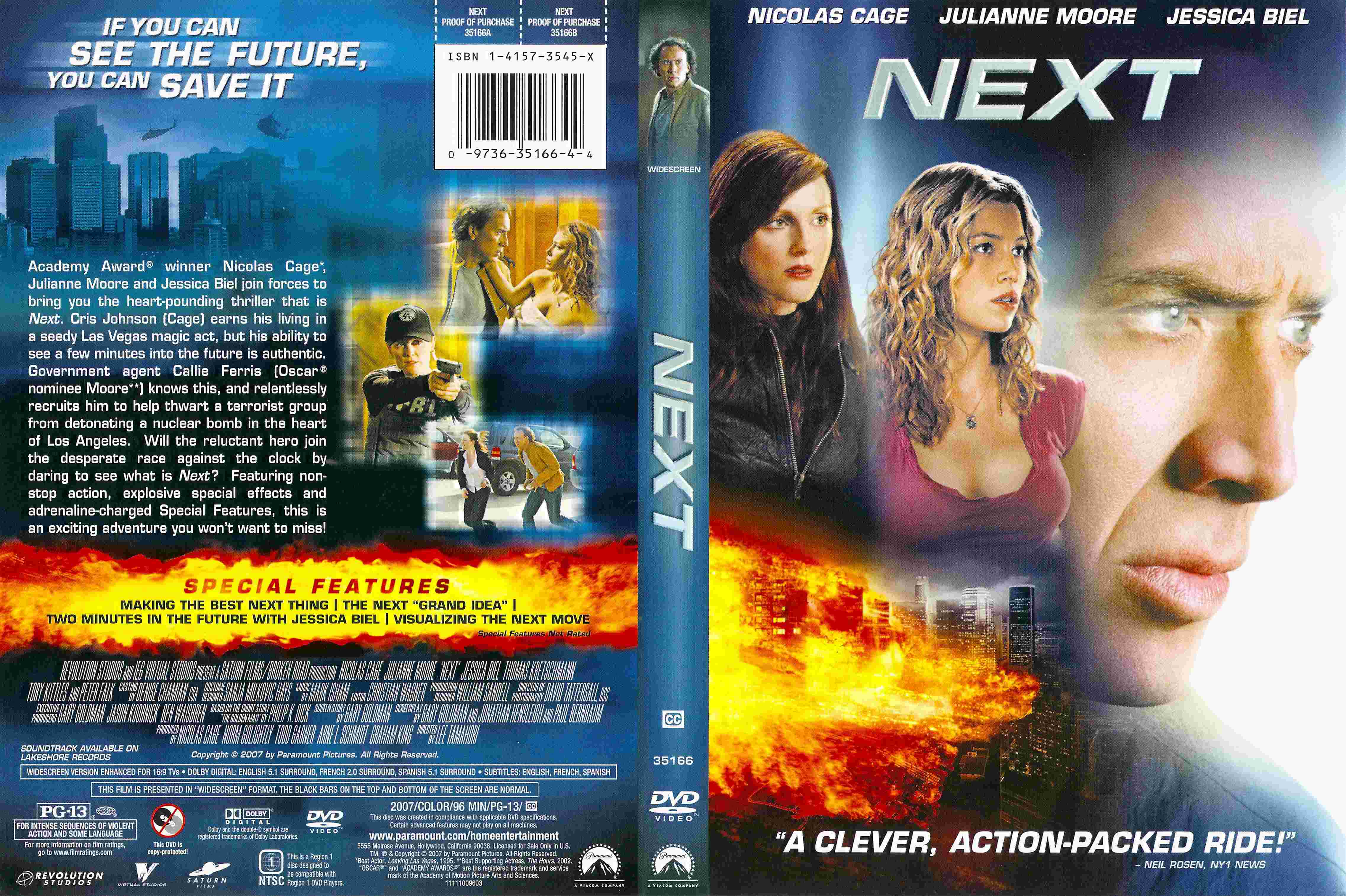 Covers Box Sk Next 2007 R1 High Quality Dvd Blueray Movie 30 x 40 single sided. high quality dvd blueray movie