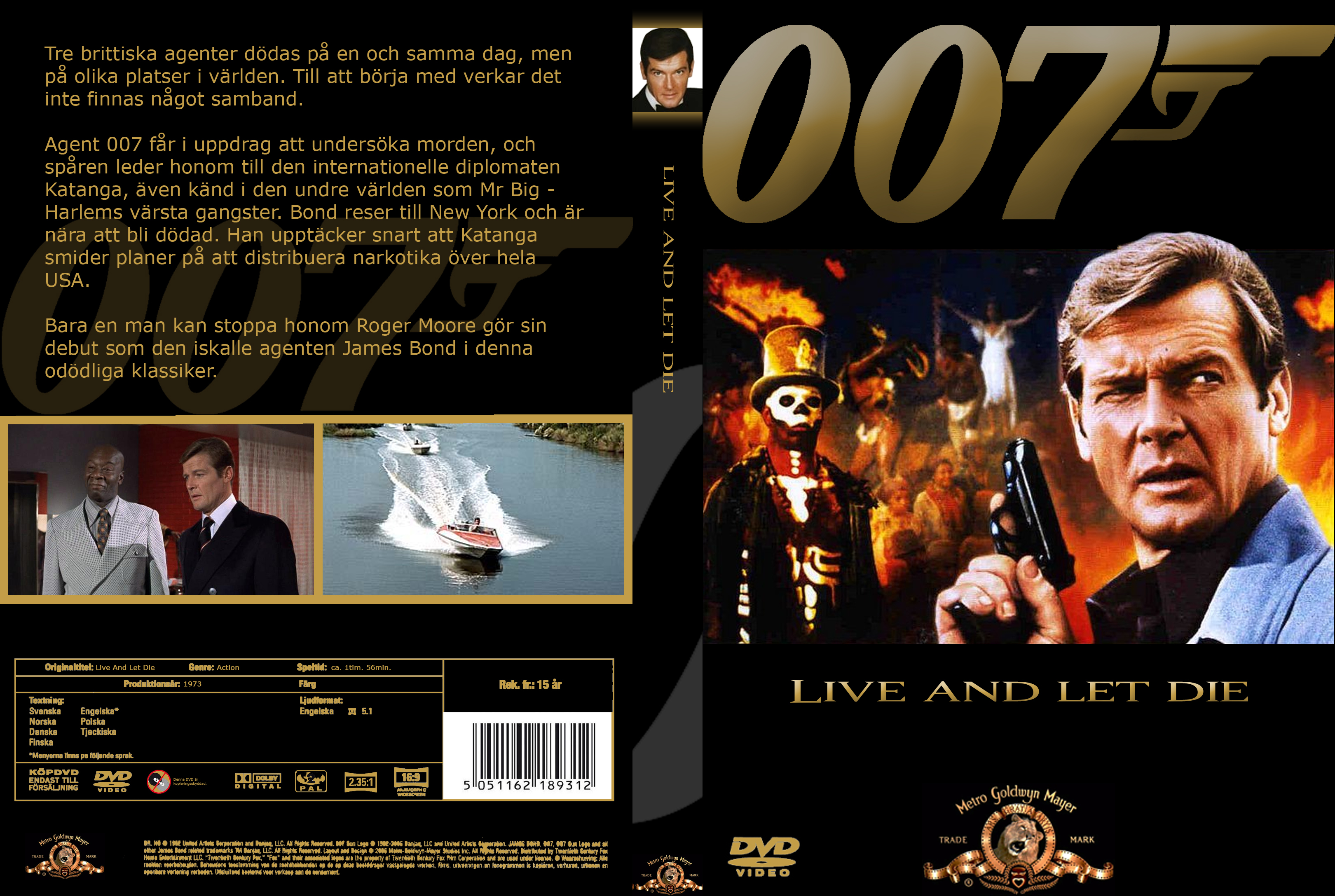 Live And Let Die Dvd Cover