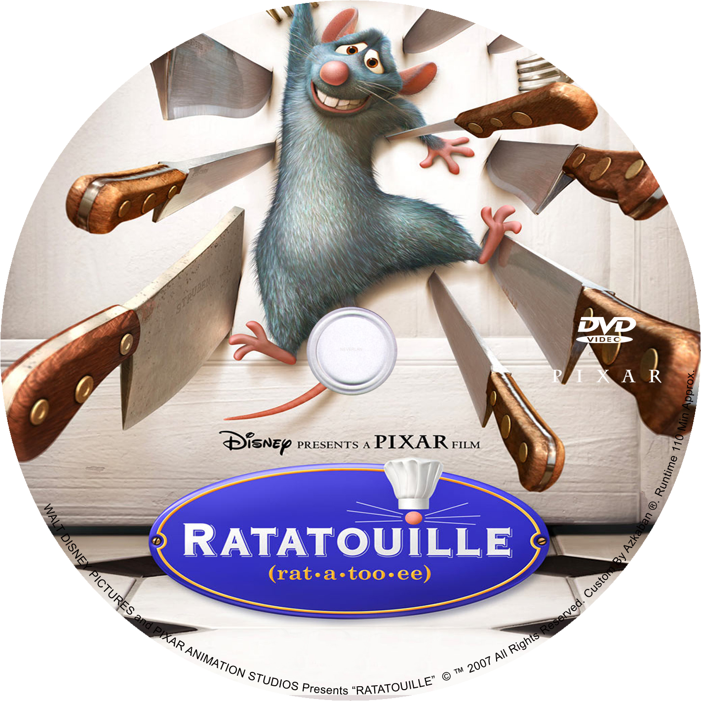 Ratatouille Front Dvd Cover